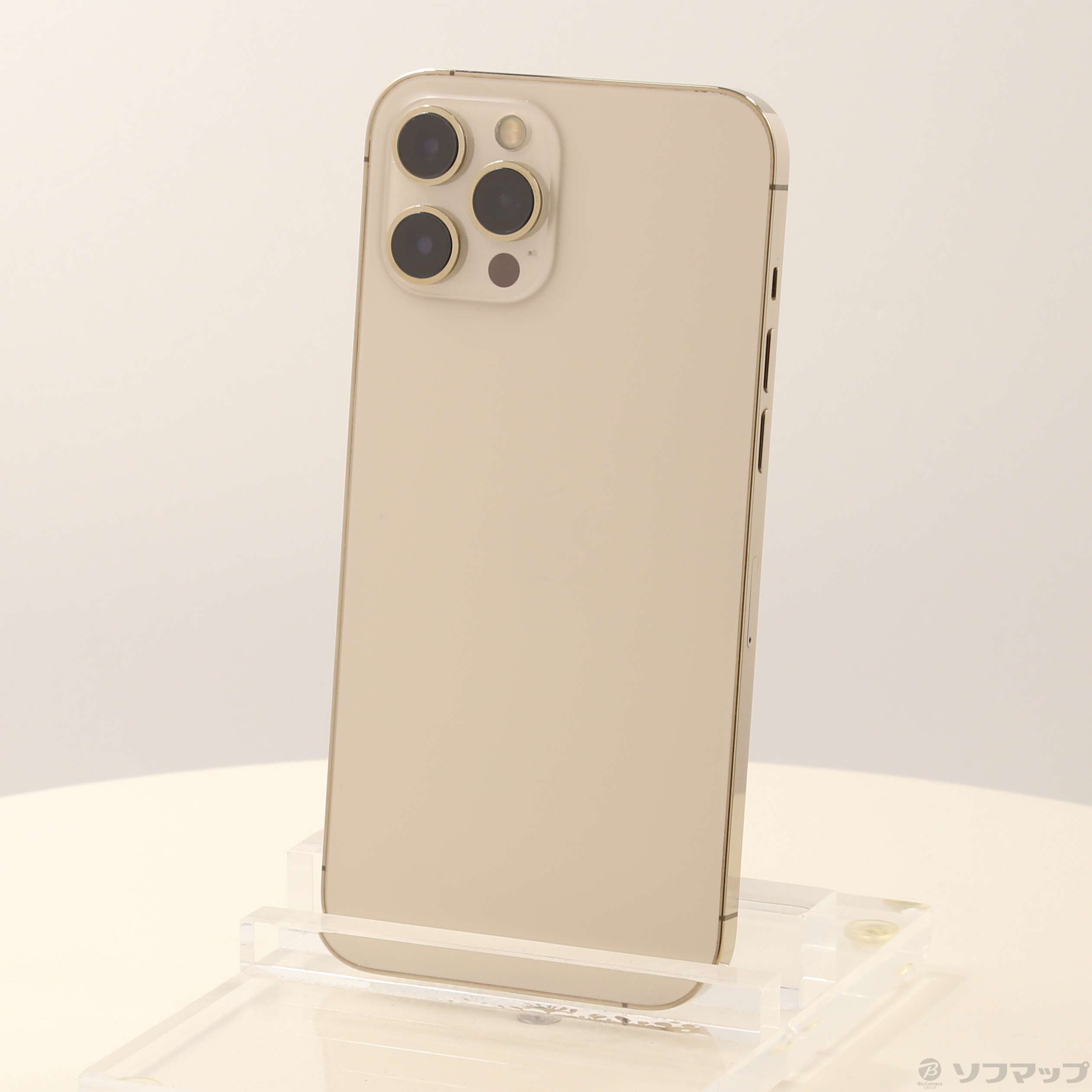 【美品・初期化済み】 iPhone12pro max ゴールド 中古】iPhone12 Pro Max 256GB ゴールド MGD13J／A SIMフリー