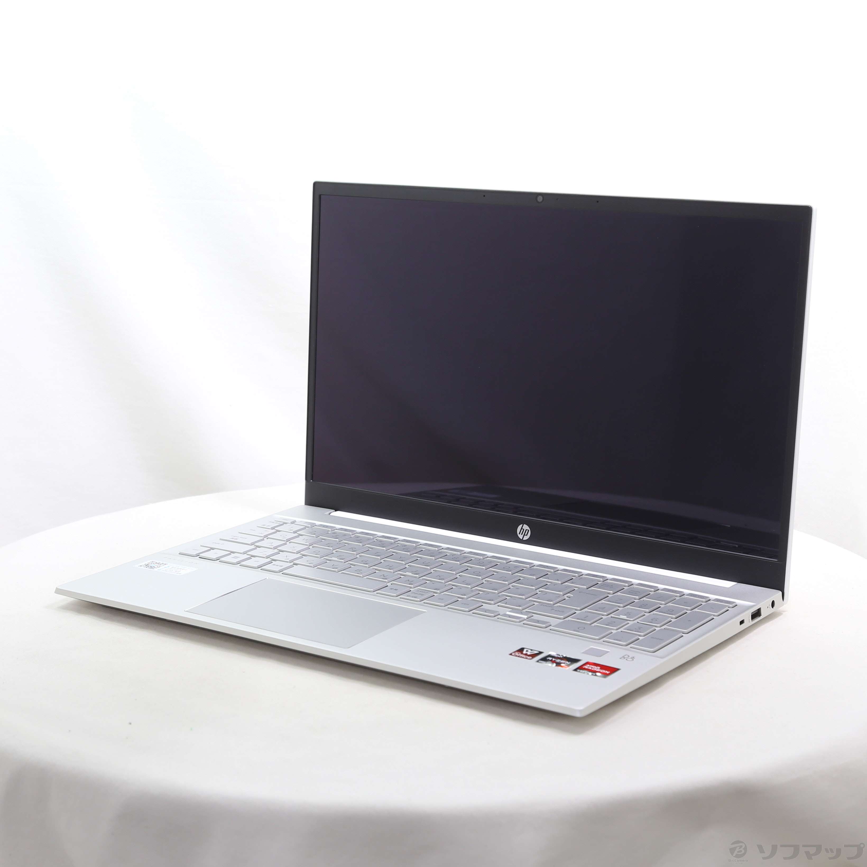 HP Pavilion 15-eh1079AU ノートPC 中古】HP Pavilion 15-eh1079AU 4D8K3PA#ABJ ［Ryzen-7-5700U (1.8GHz