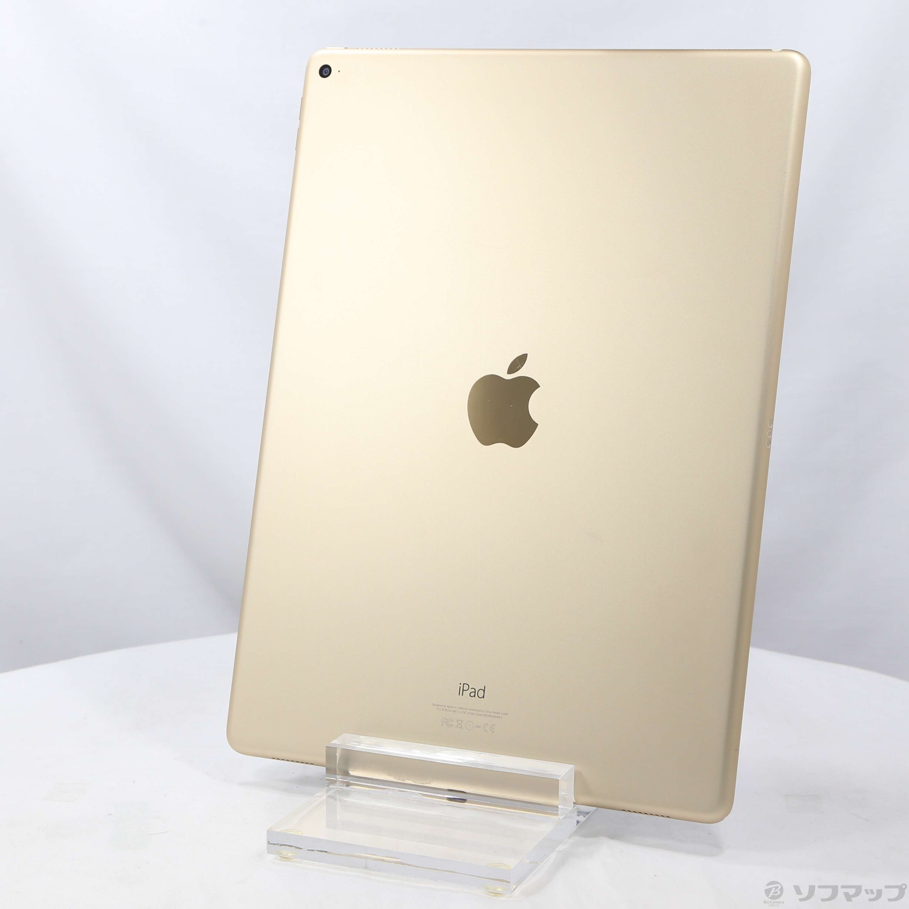 中古】iPad Pro 12.9インチ 第1世代 32GB ゴールド FL0H2J／A Wi-Fi