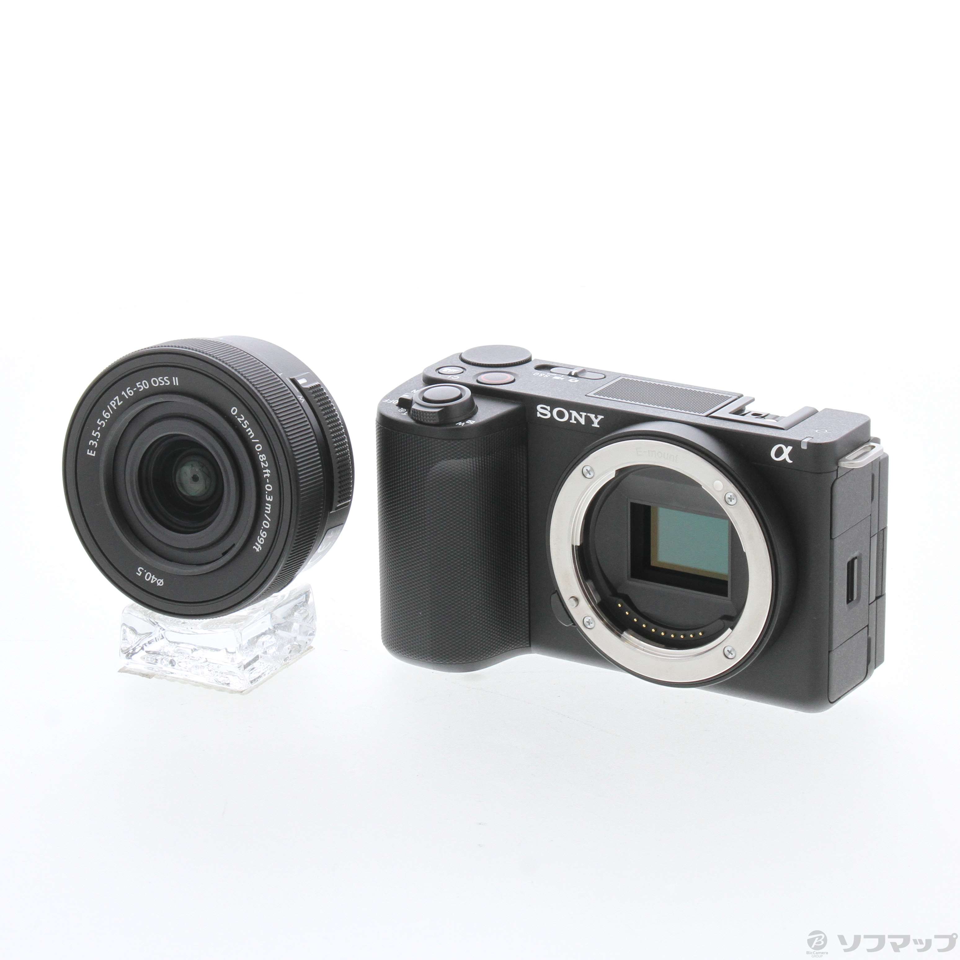 中古】VLOGCAM ZV-E10 II パワーズームレンズキット ブラック ZV