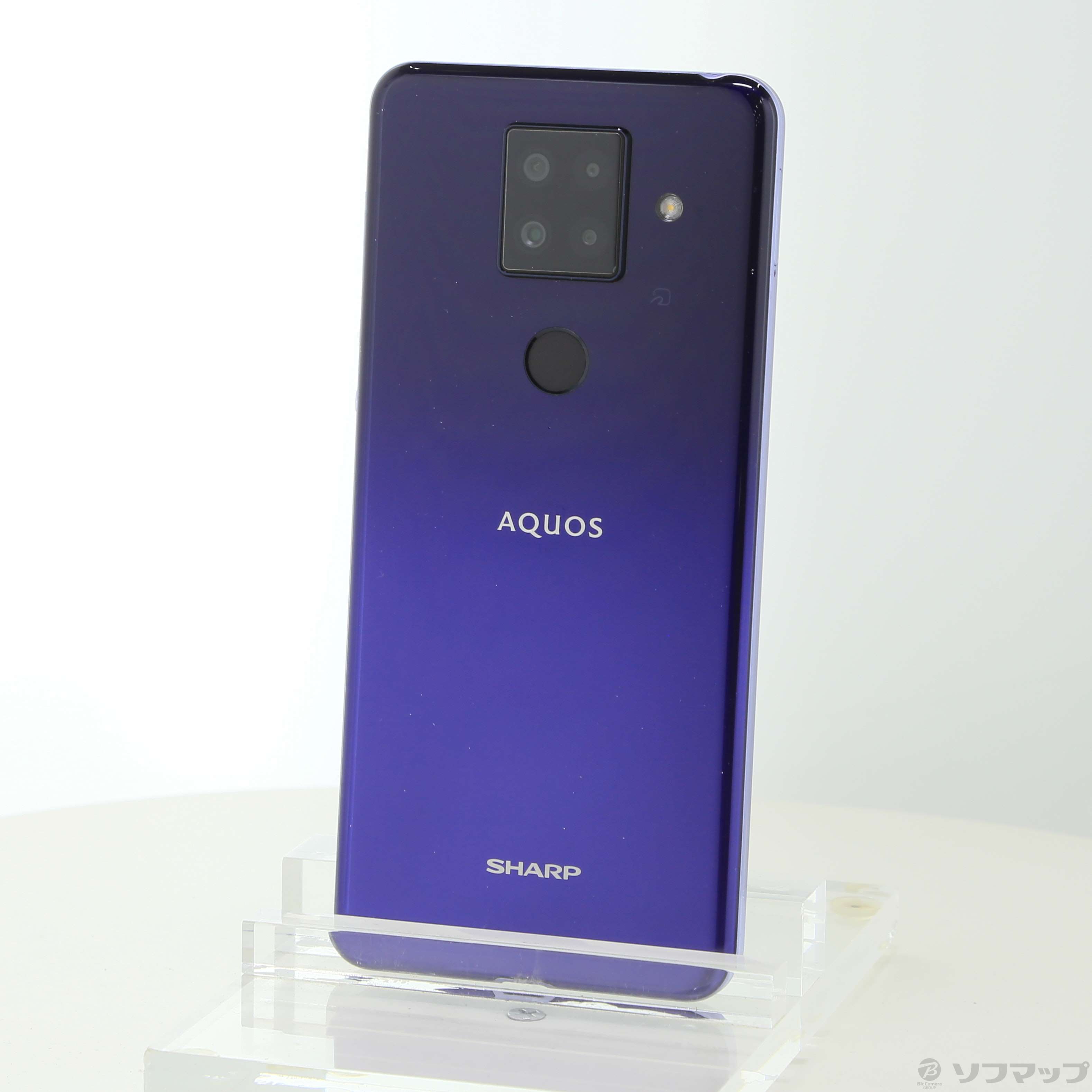 中古】AQUOS sense4 plus 128GB パープル SH-M16 楽天 SIMフリー
