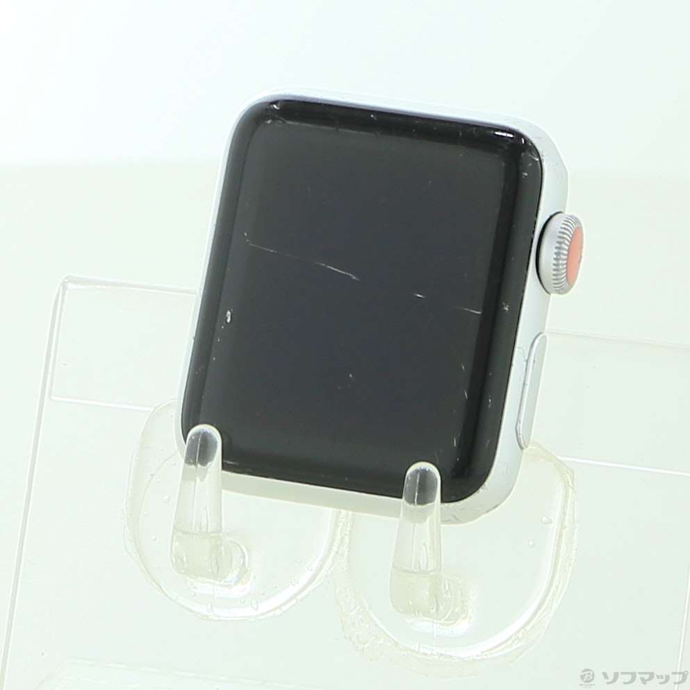 中古】Apple Watch Series 3 Nike+ GPS + Cellular 38mm シルバー