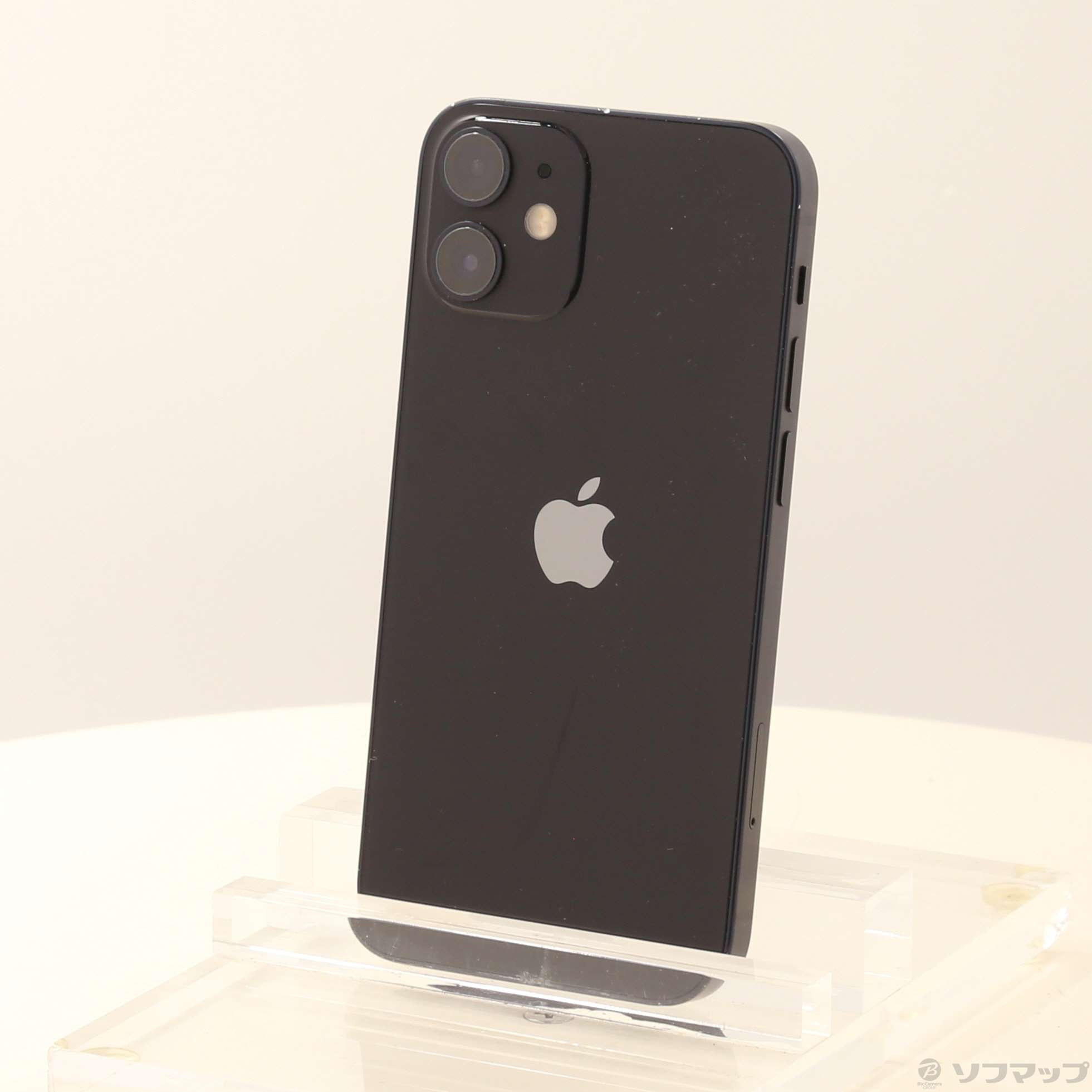 中古】iPhone12 mini 128GB ブラック NGDJ3J／A SIMフリー