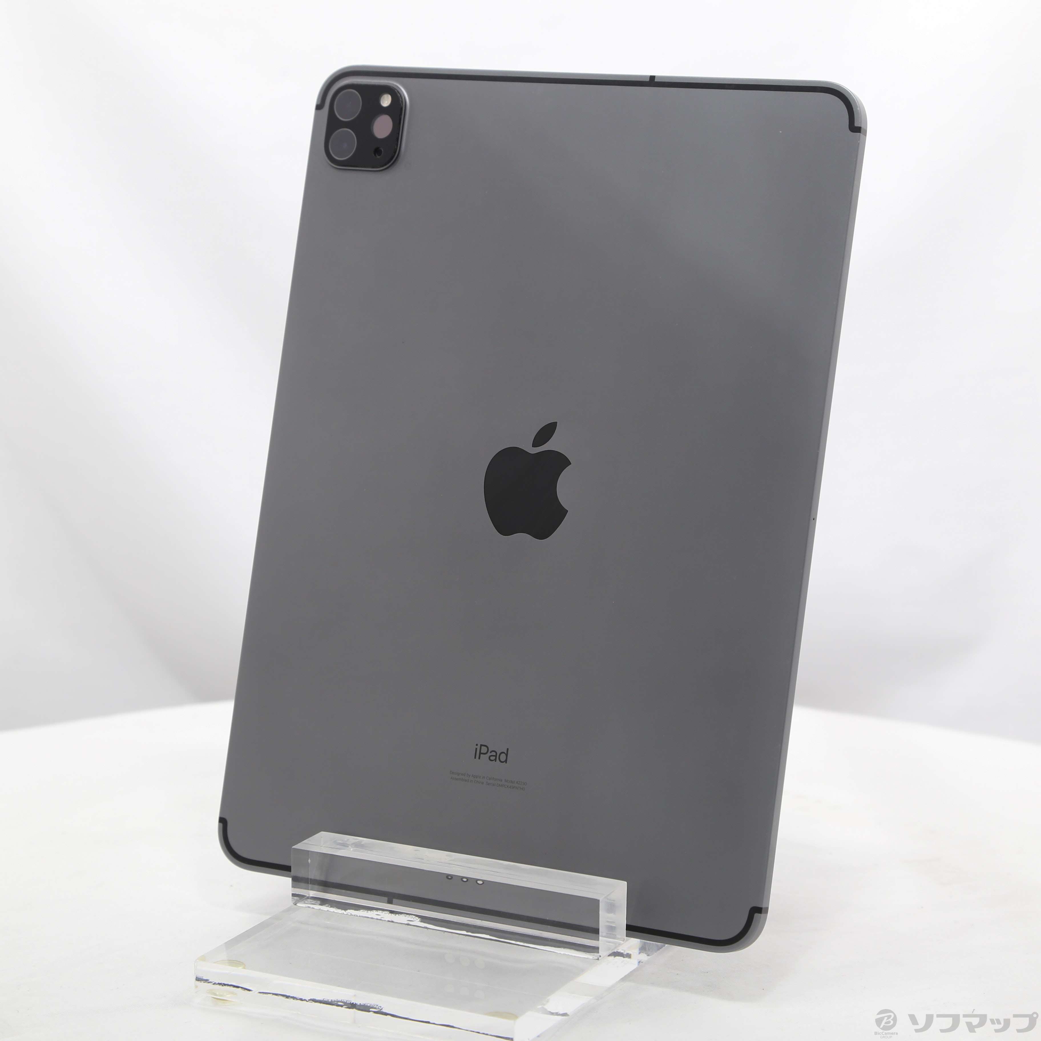 中古】iPad Pro 11インチ 第2世代 256GB スペースグレイ MXE42J／A SIM