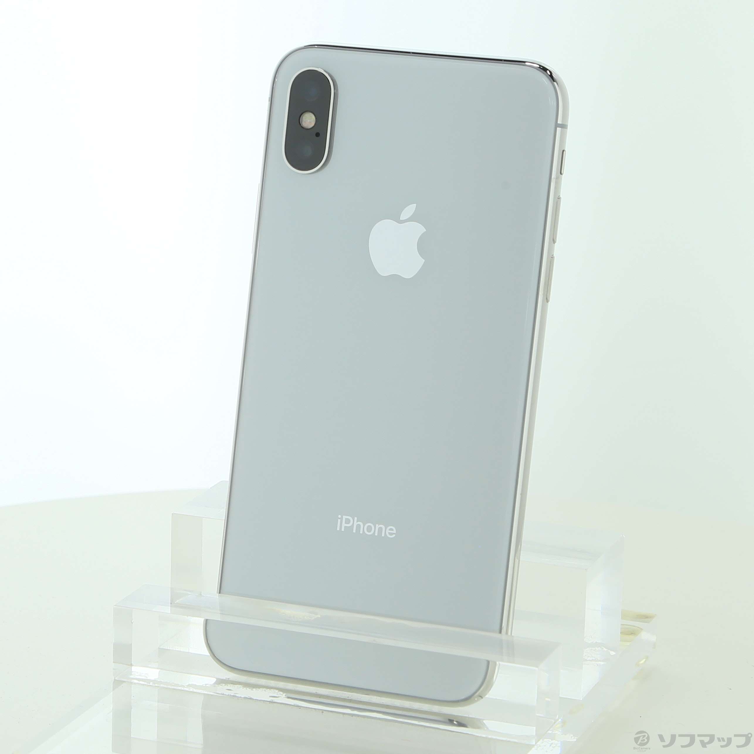 中古】iPhoneX 256GB シルバー NQC22J／A SIMフリー [2133069882268