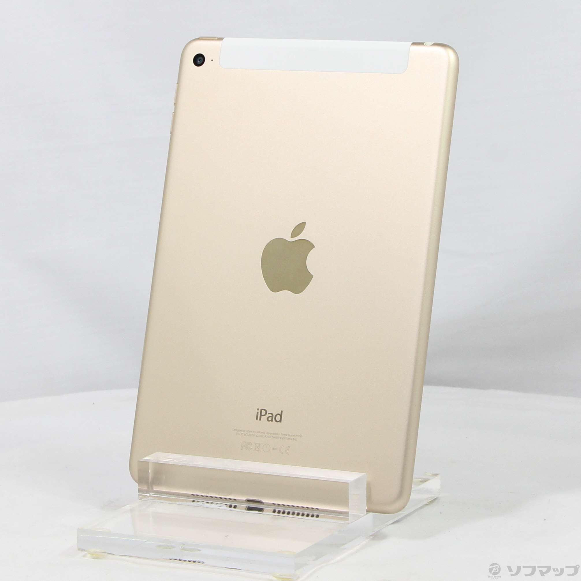 中古】iPad mini 4 128GB ゴールド MK782J／A docomoロック解除SIM