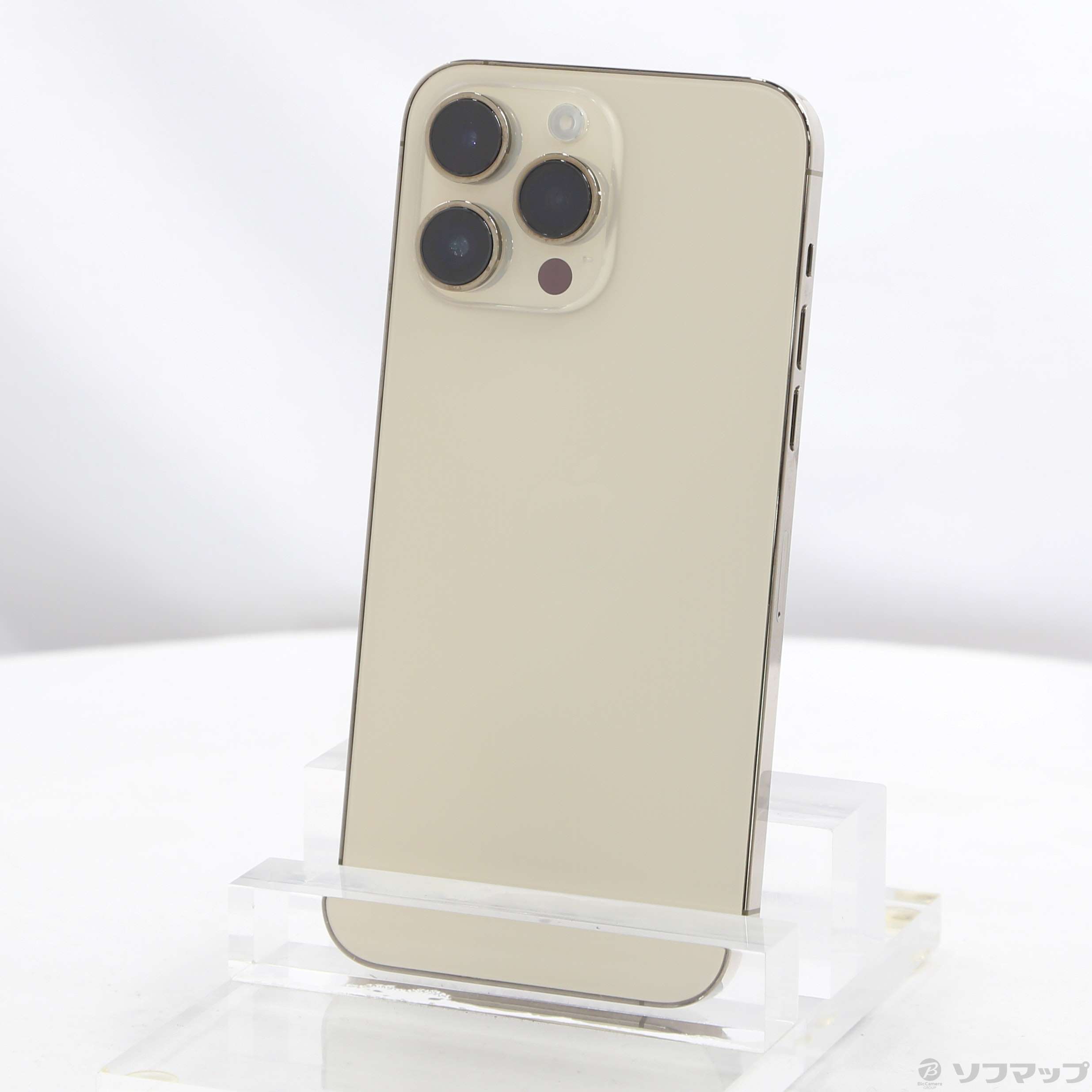 中古】iPhone14 Pro Max 256GB ゴールド MQ9D3J／A SIMフリー