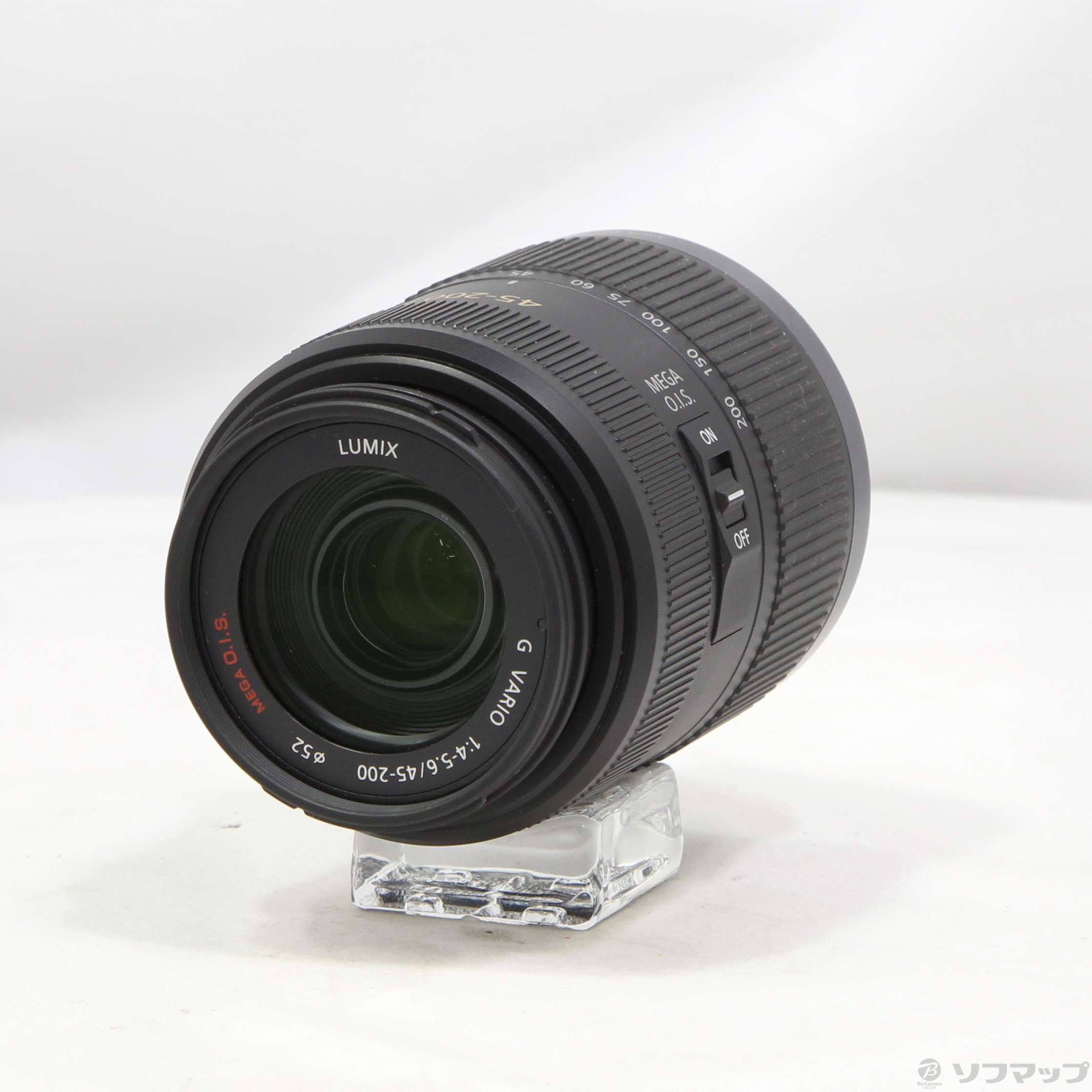 中古】LUMIX G Vario 45-200mm F4-5.6 H-FS045200 レンズ μ4／3