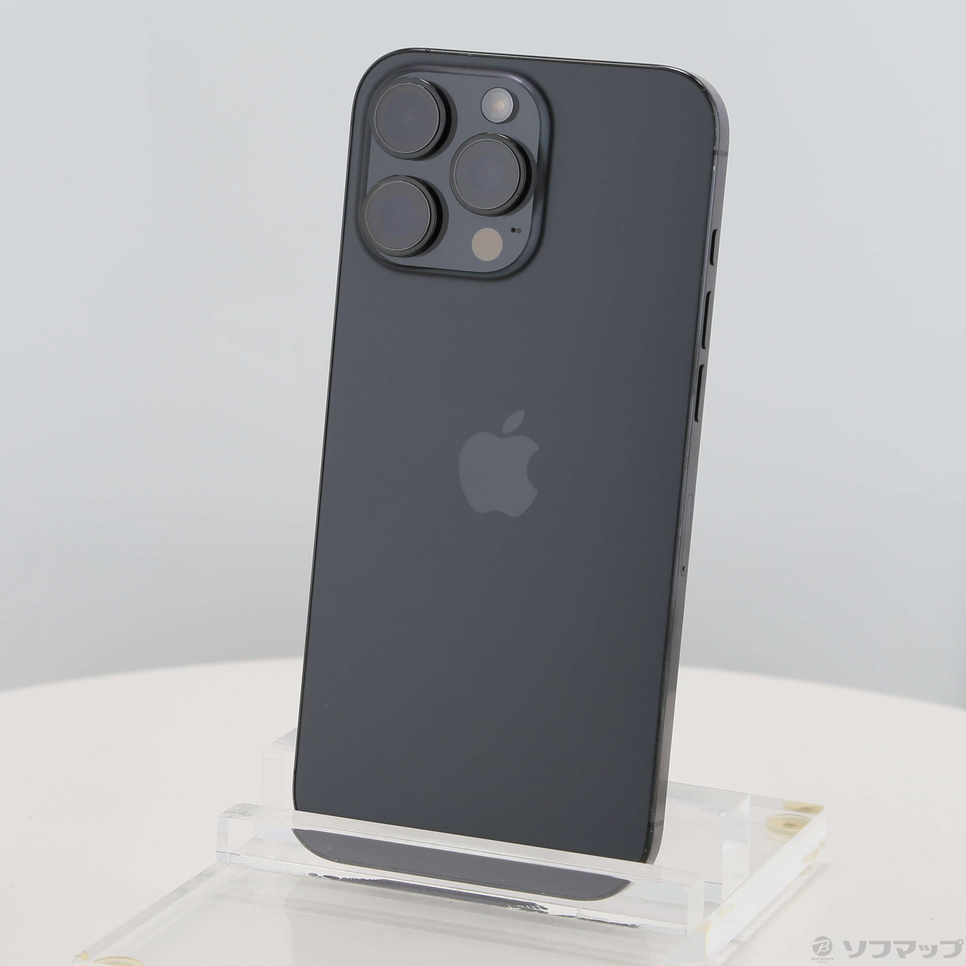 中古】iPhone16 Pro Max 1TB ブラックチタニウム MYWQ3J／A SIMフリー
