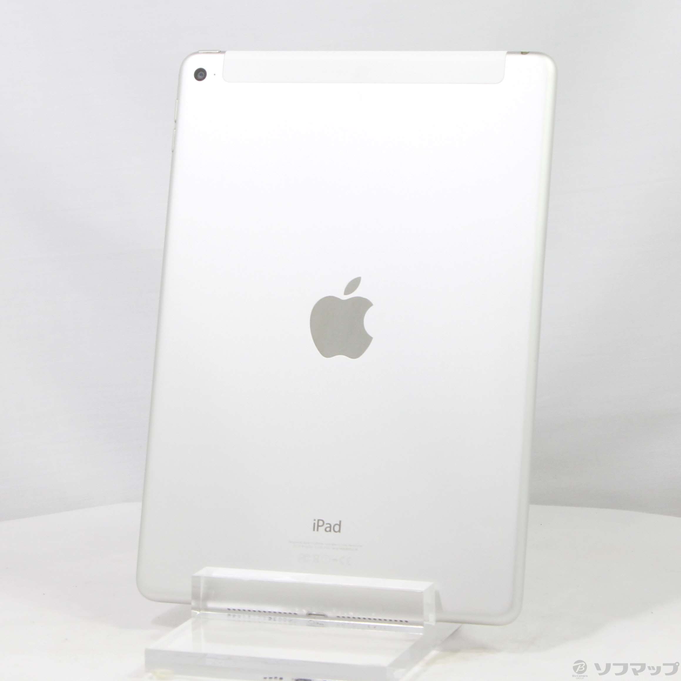 中古】iPad Air 2 64GB シルバー NGHY2J／A SIMフリー ［9.7インチ液晶