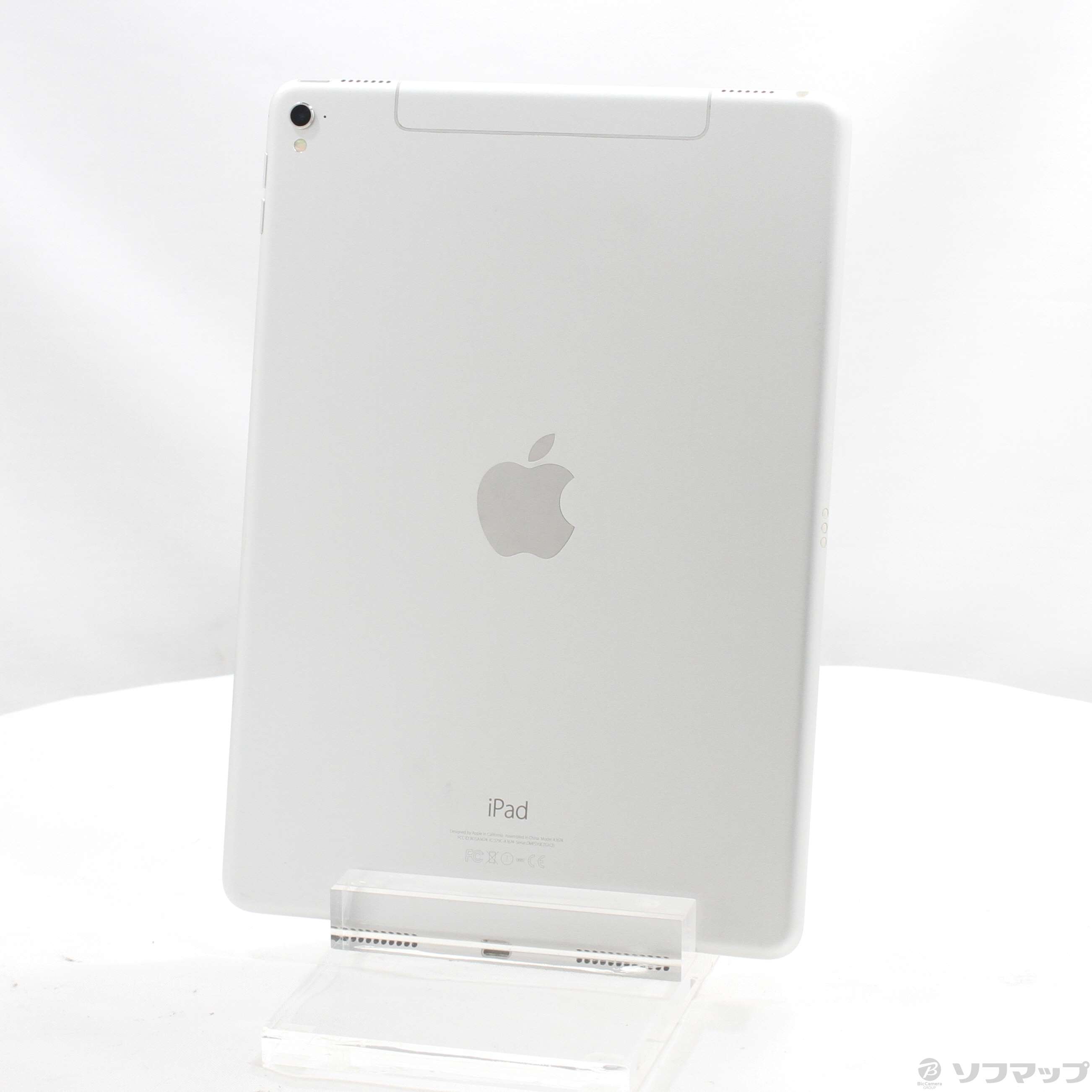 中古】iPad Pro 9.7インチ 128GB シルバー MLQ42J／A auロック解除SIM