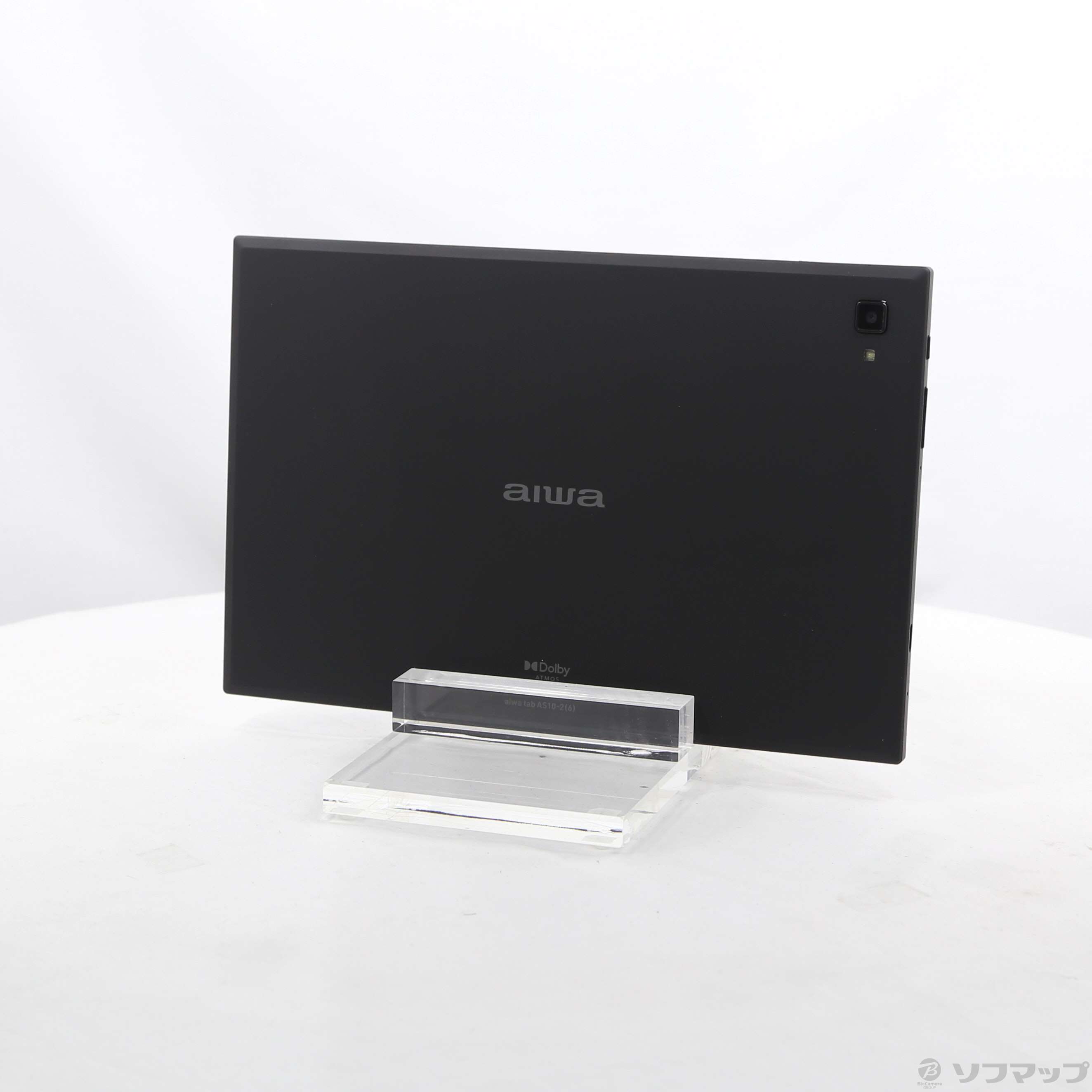 中古】aiwa tab AS10-2(6) 128GB ブラック JA3-TBA1006-6 Wi-Fi