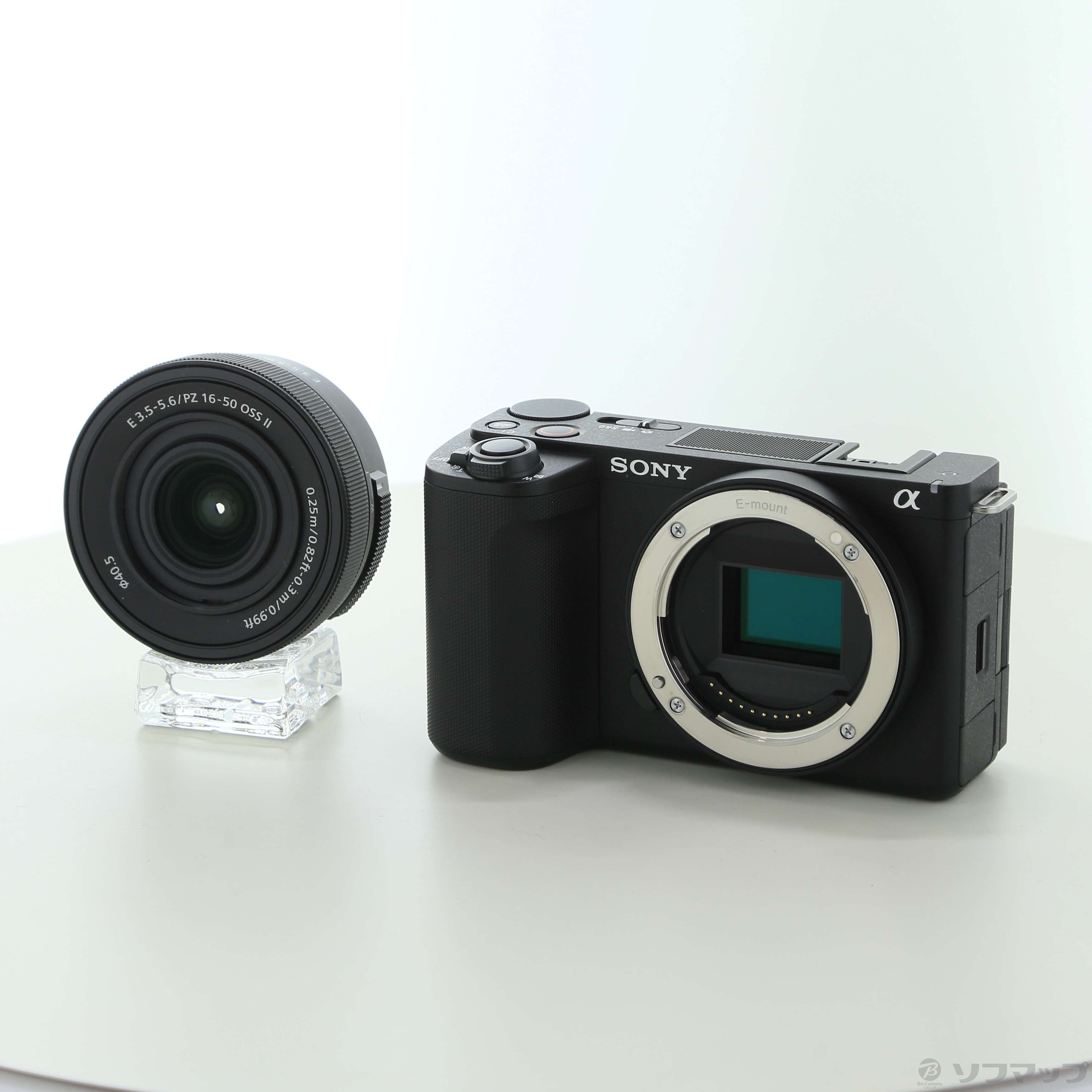 【中古】(ソニー) SONY VLOGCAM ZV-E10M2K B 中古】VLOGCAM ZV-E10 II パワーズームレンズキット ブラック ZV