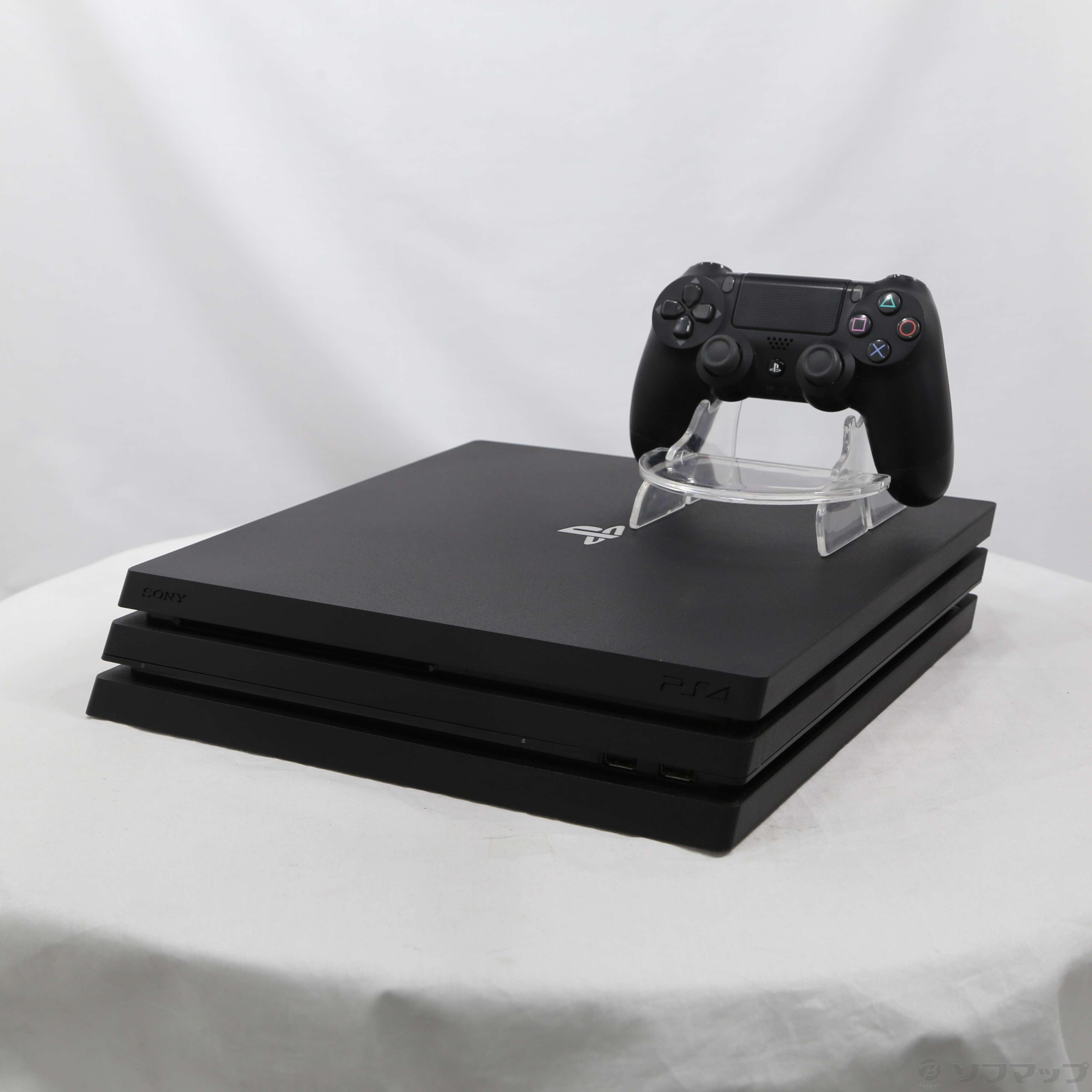 中古】PlayStation 4 Pro ジェット・ブラック 1TB CUH-7200BB01