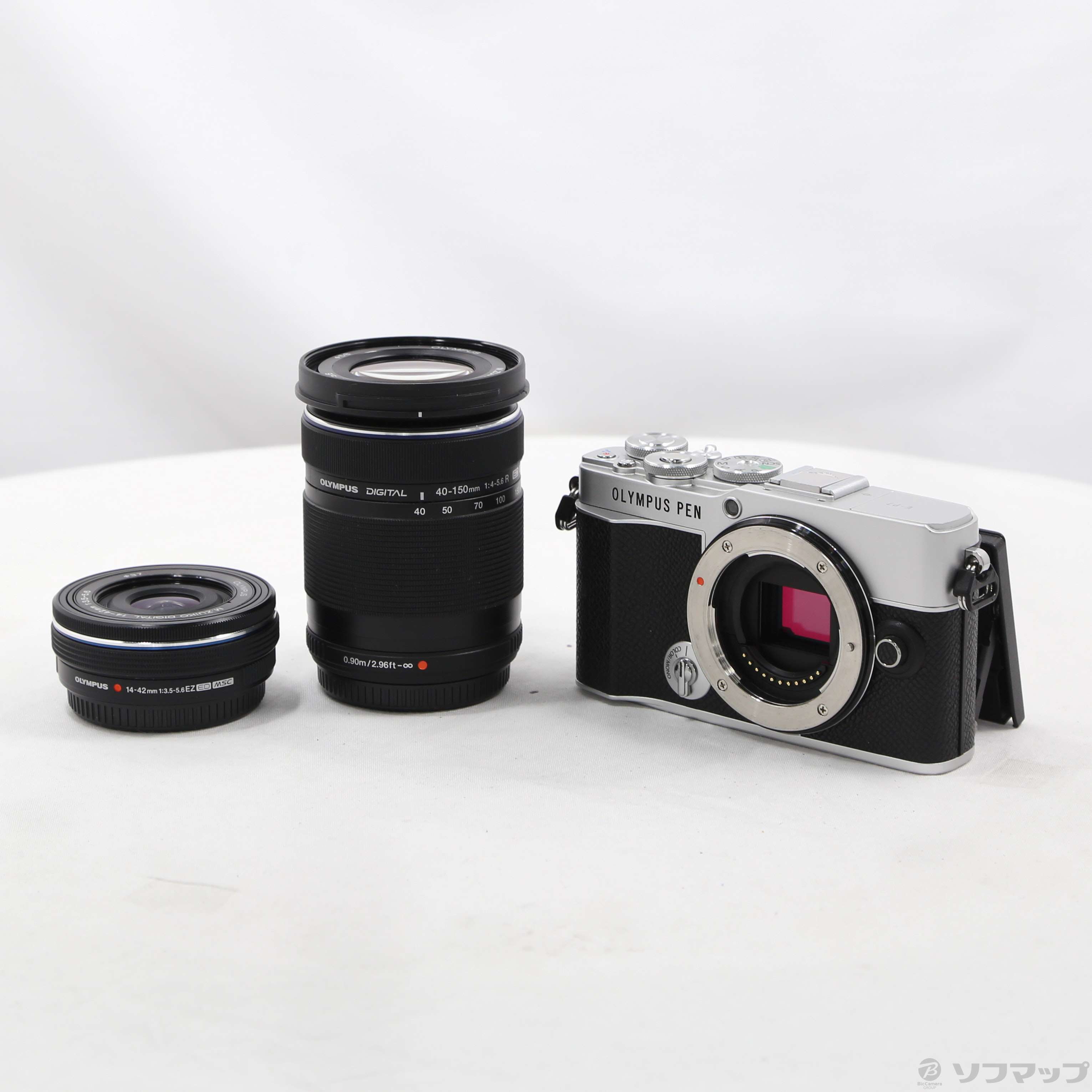 中古】期間特価対象品 OLYMPUS PEN E-P7 EZダブルズームキット