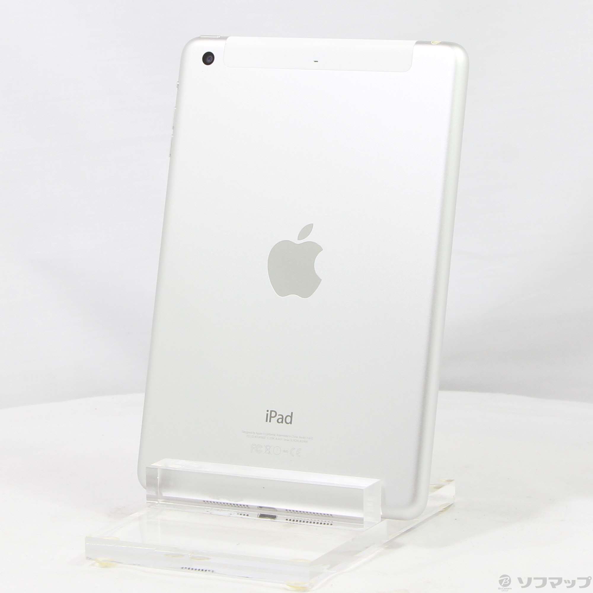 中古】iPad mini 3 16GB シルバー MGHW2J／A docomo ［7.9インチ液晶