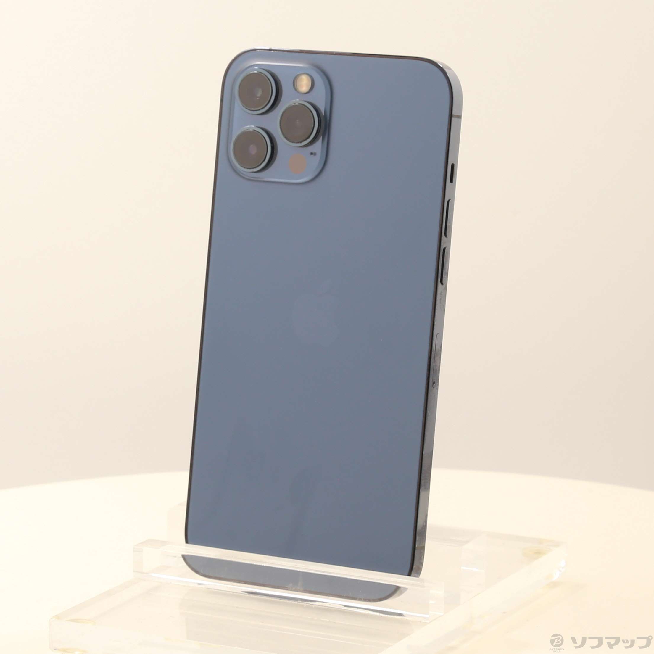 中古】〔技適なし〕 iPhone12 Pro Max 512GB パシフィックブルー
