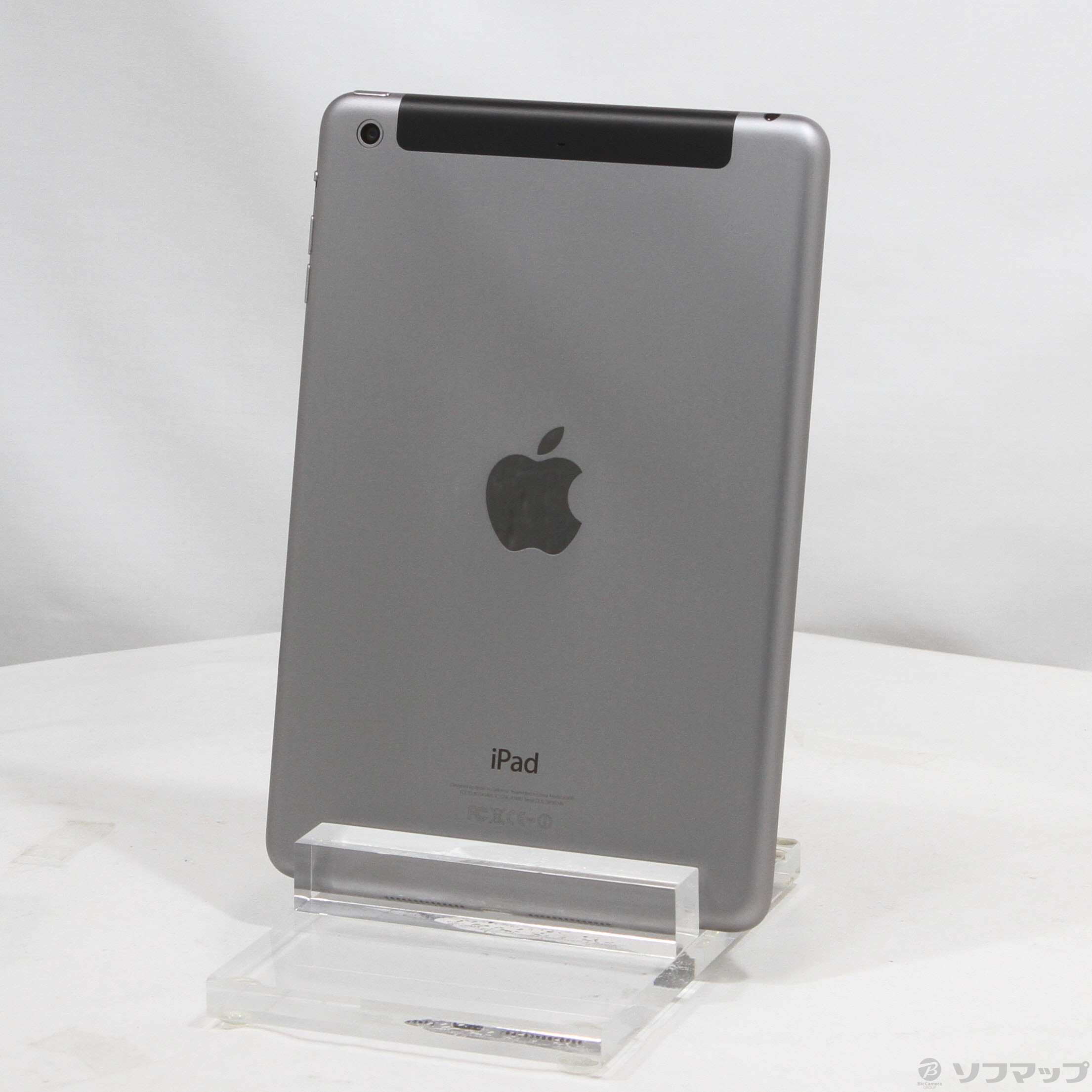 中古】iPad mini 2 64GB スペースグレイ ME828J／A SoftBank ［7.9