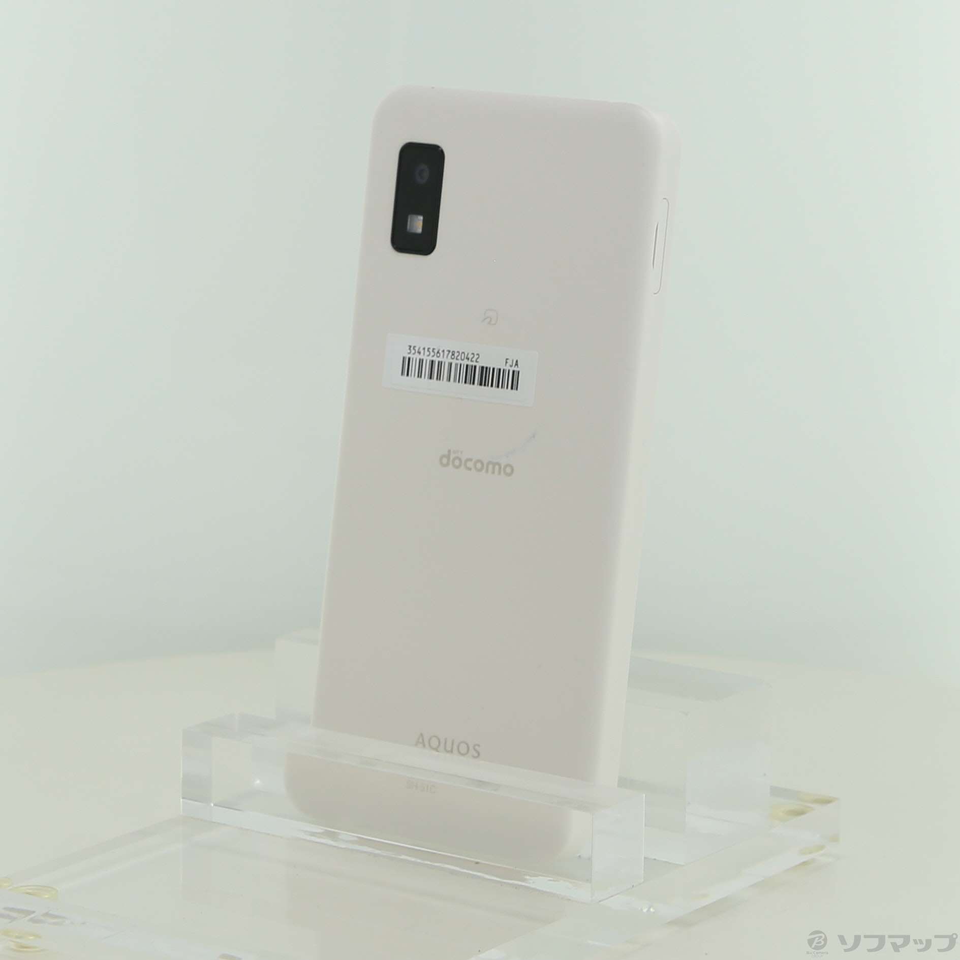 中古】AQUOS wish2 64GB ホワイト SH-51C docomo SIMフリー