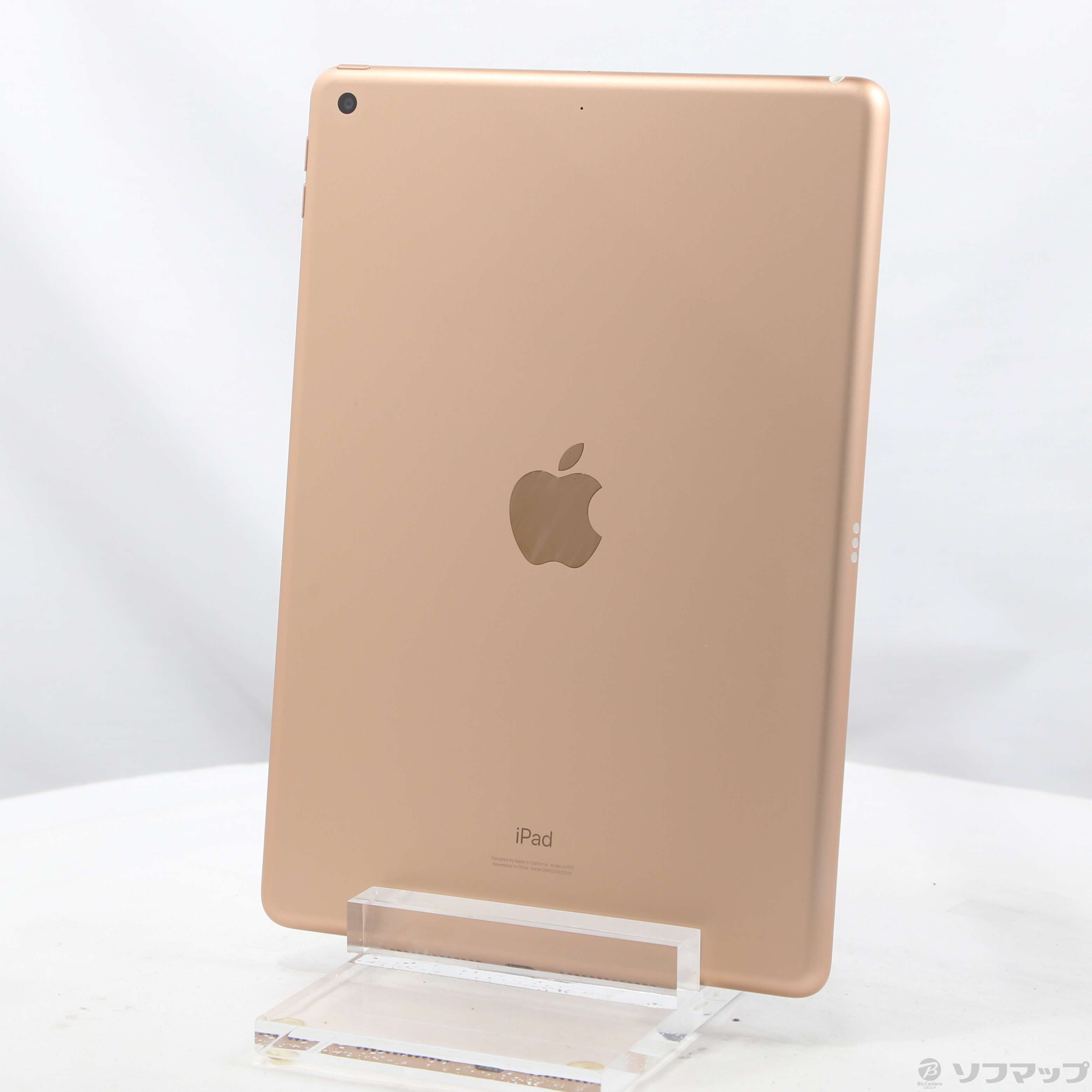 中古】iPad 第8世代 32GB ゴールド MYLC2J／A Wi-Fi ［10.2インチ液晶