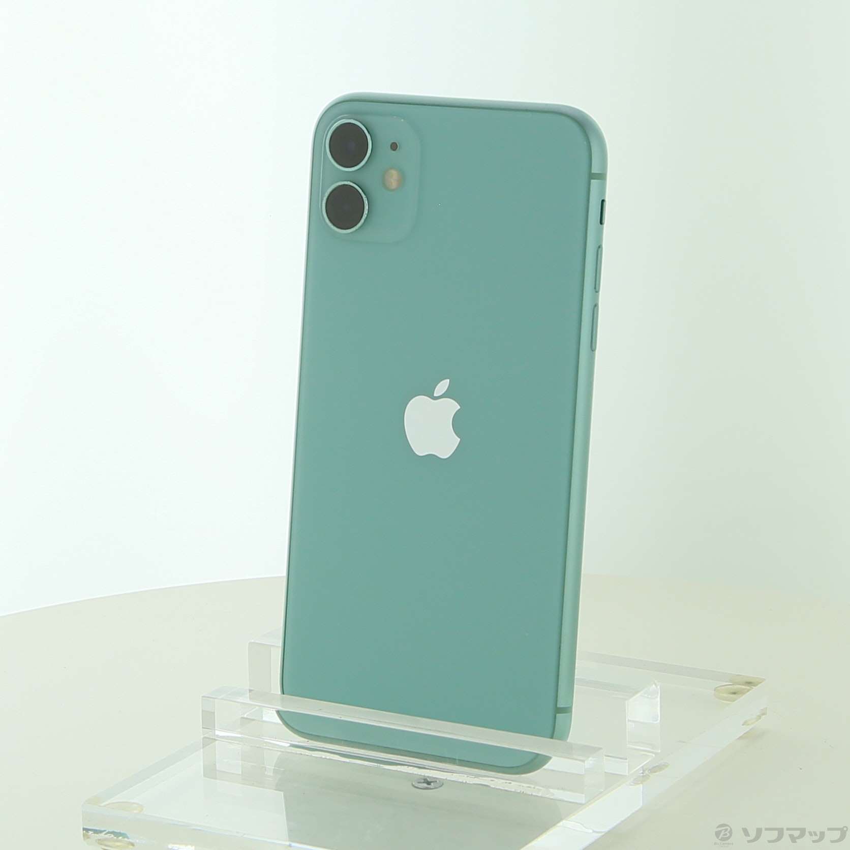 中古】iPhone11 128GB グリーン MWM62J／A SIMフリー [2133070423948