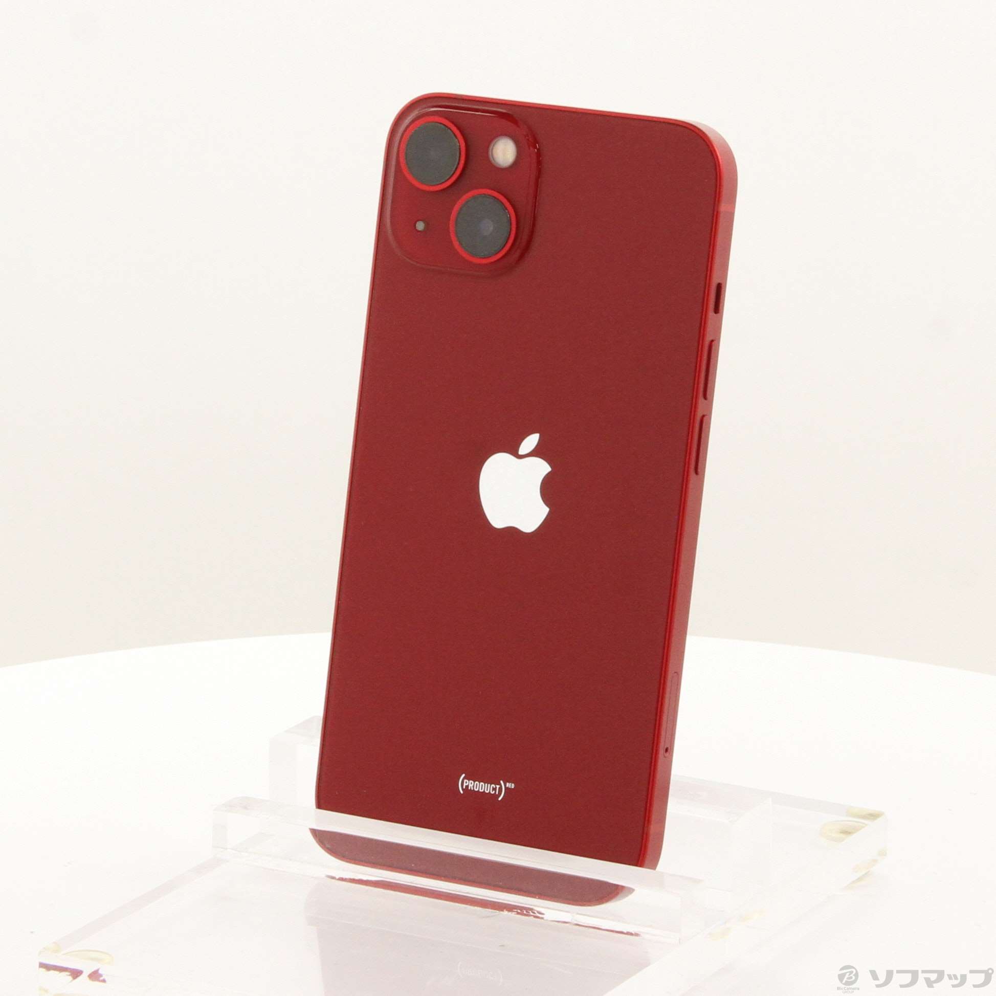 中古】セール対象品 iPhone13 128GB プロダクトレッド MLNF3J／A SIM