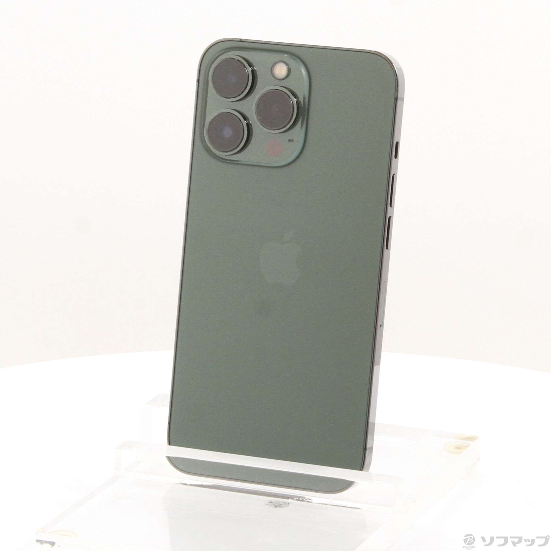 中古】iPhone13 Pro 128GB アルパイングリーン MNDX3J／A SIMフリー