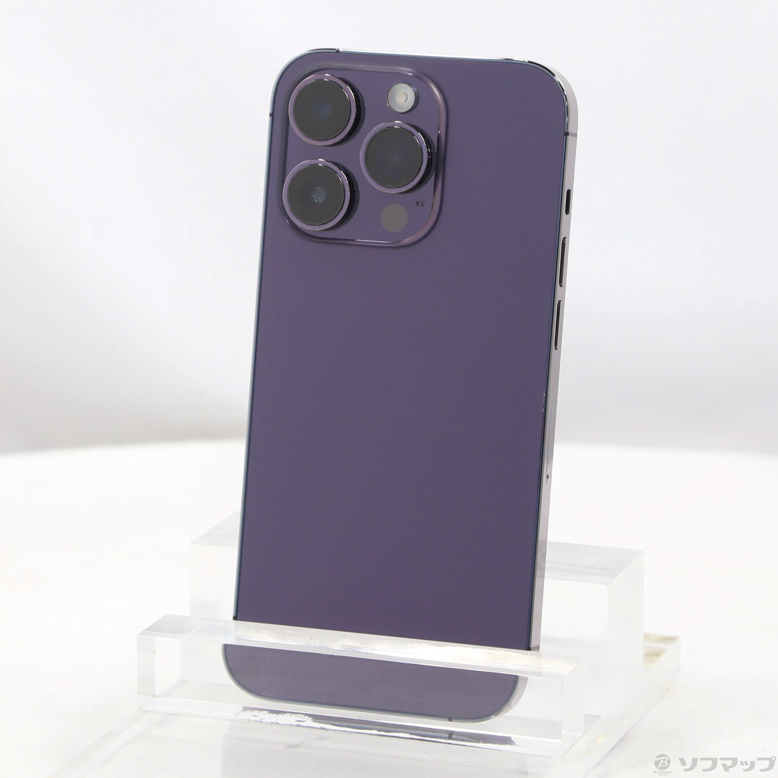 中古】iPhone14 Pro 256GB ディープパープル MQ1E3J／A SIMフリー