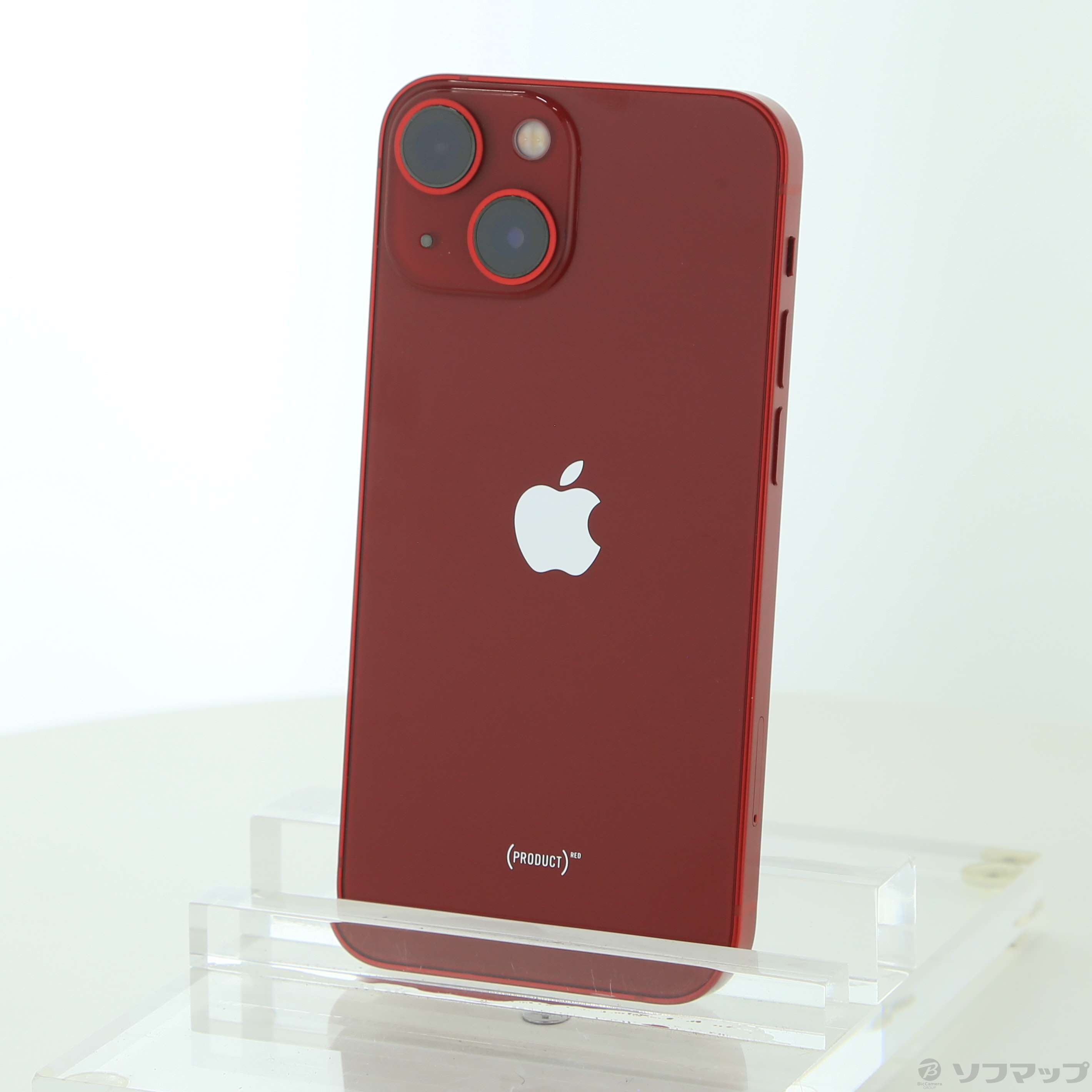 中古】iPhone13 mini 128GB プロダクトレッド MLJG3J／A SIMフリー