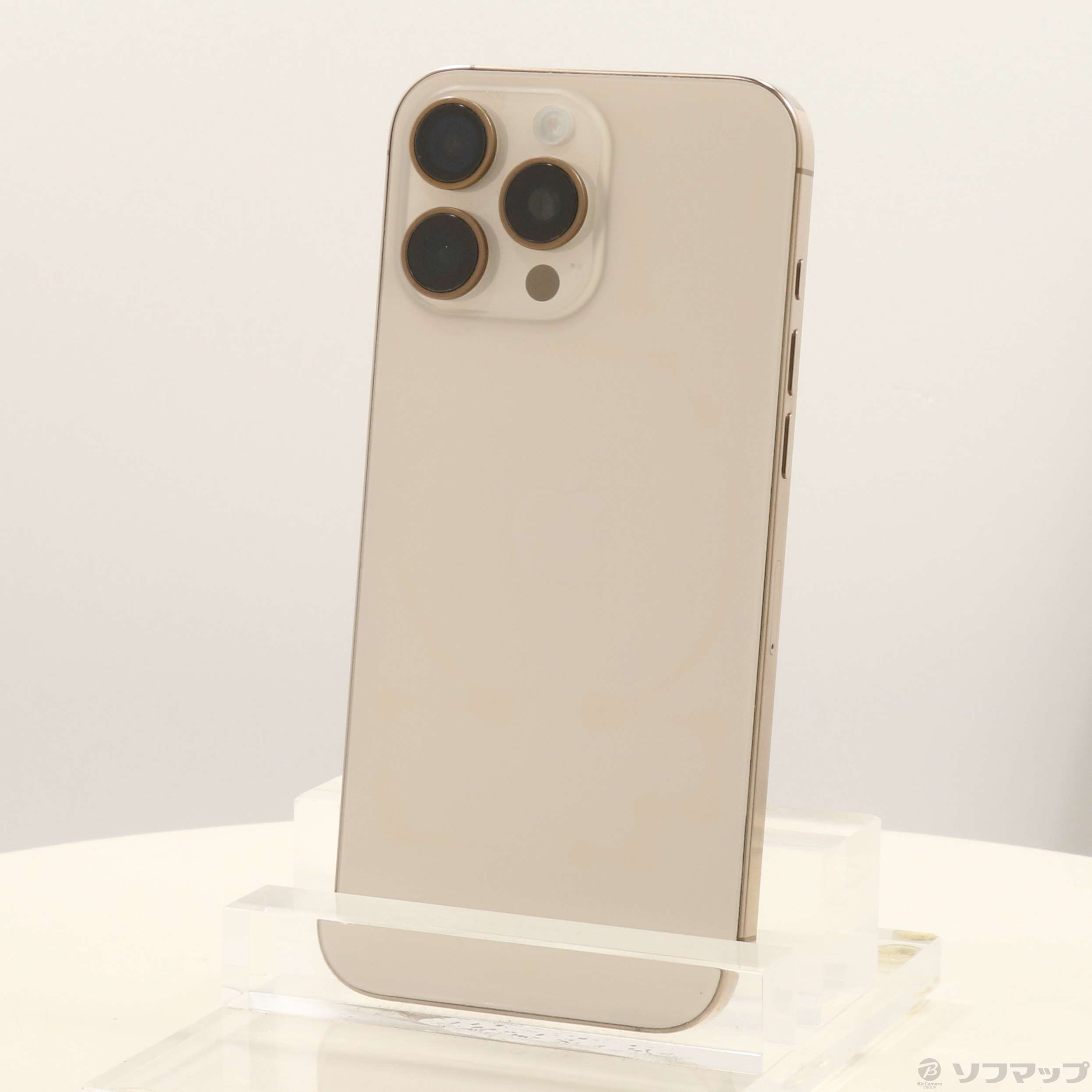 中古】iPhone16 Pro Max 512GB デザートチタニウム MYWN3J／A SIM