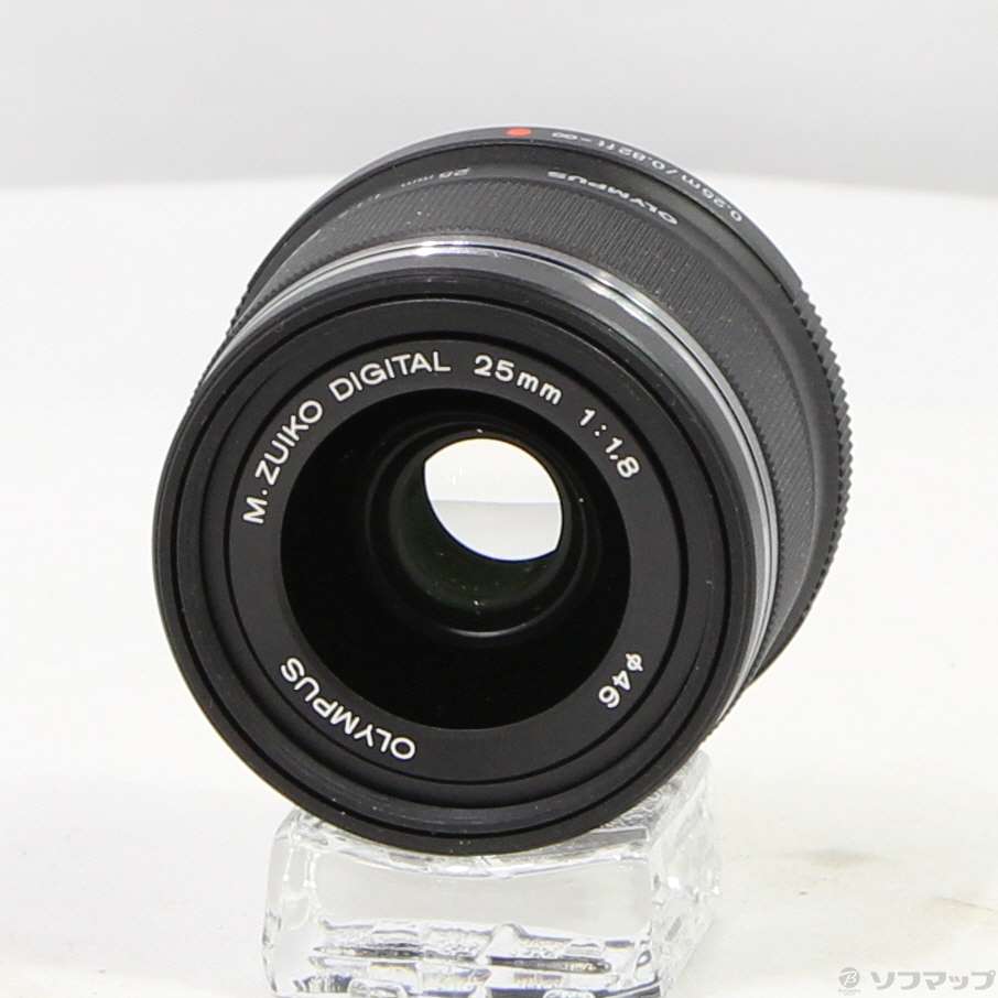 中古】M.ZUIKO DIGITAL 25mm F1.8 (ブラック) (μ4／3) [2133070731159