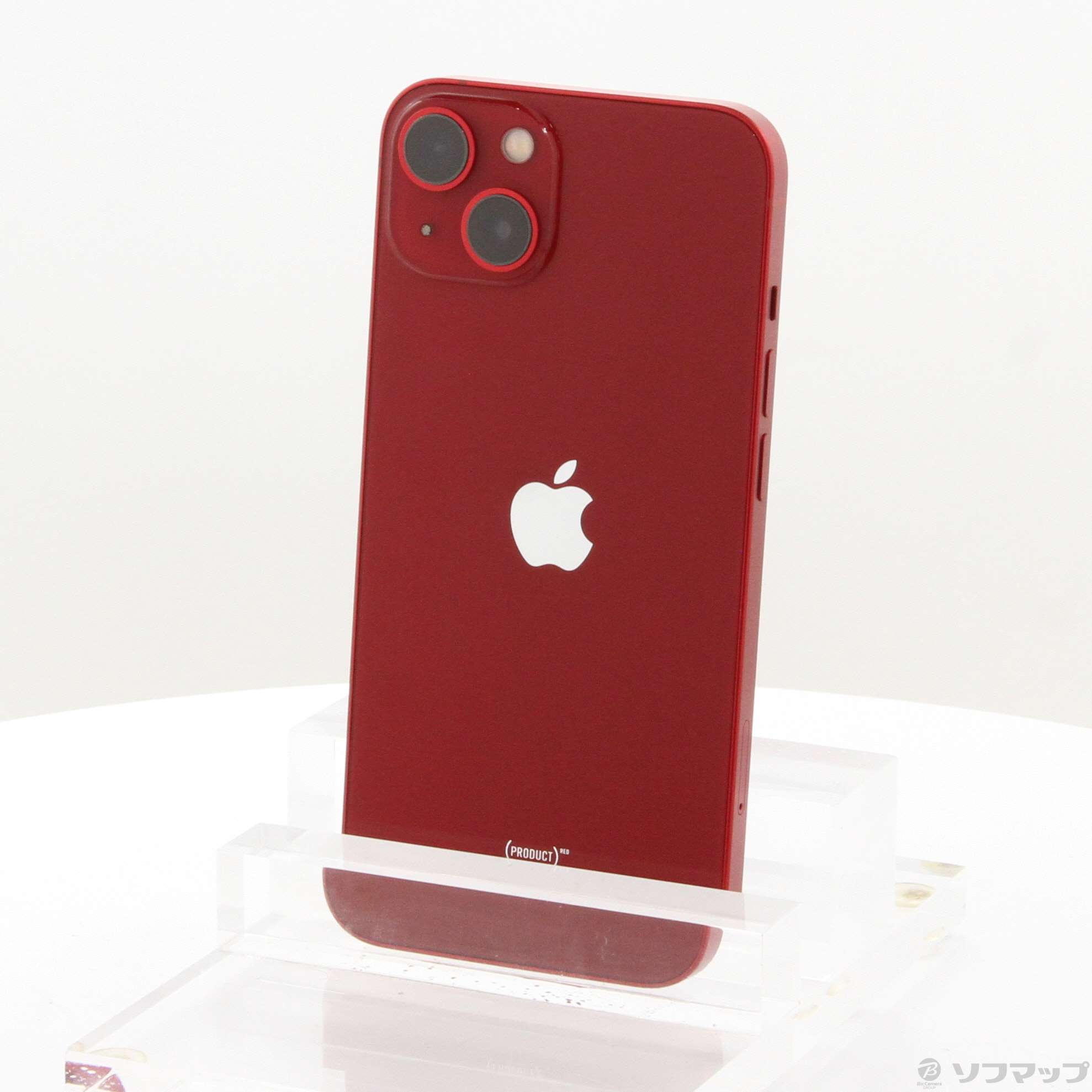 中古】iPhone13 128GB プロダクトレッド MLNF3J／A SIMフリー
