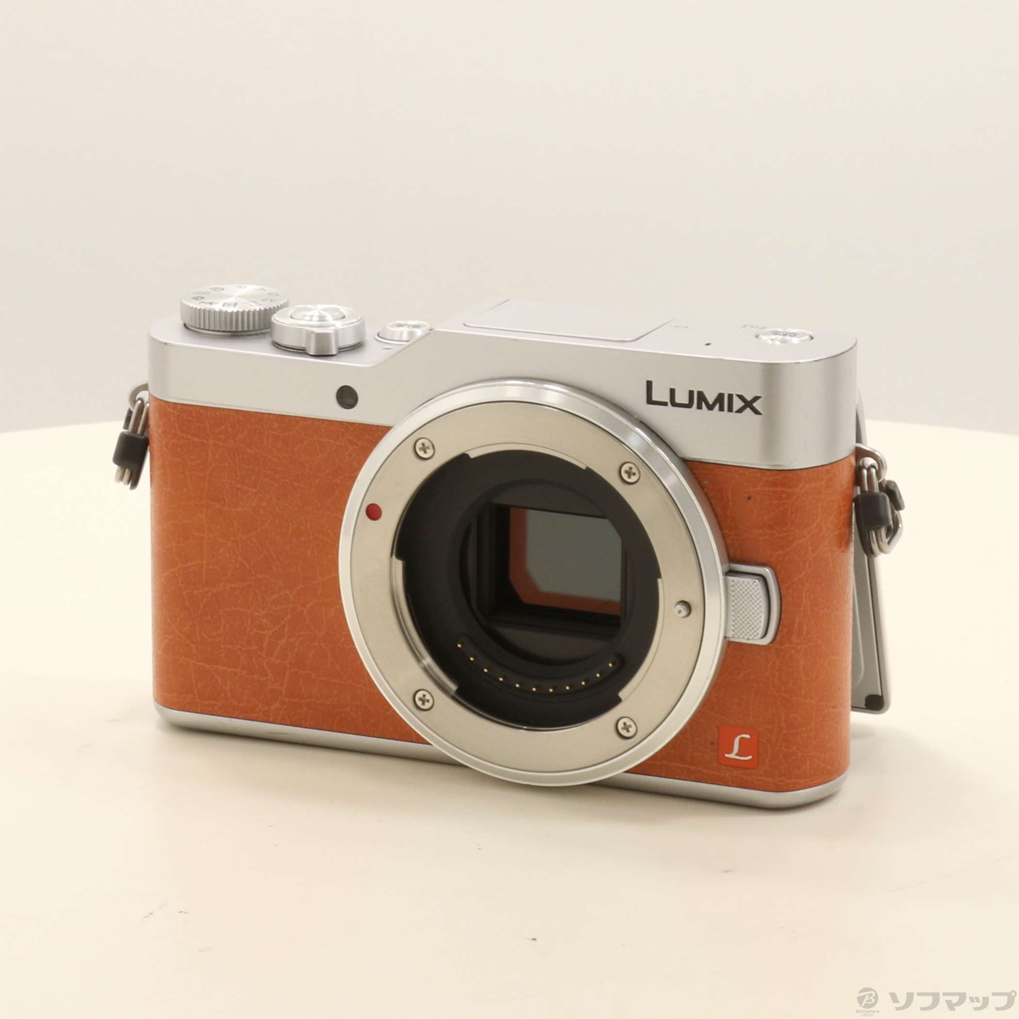 中古】LUMIX DC-GF9 オレンジ DC-GF9-D ボディ [2133070761552