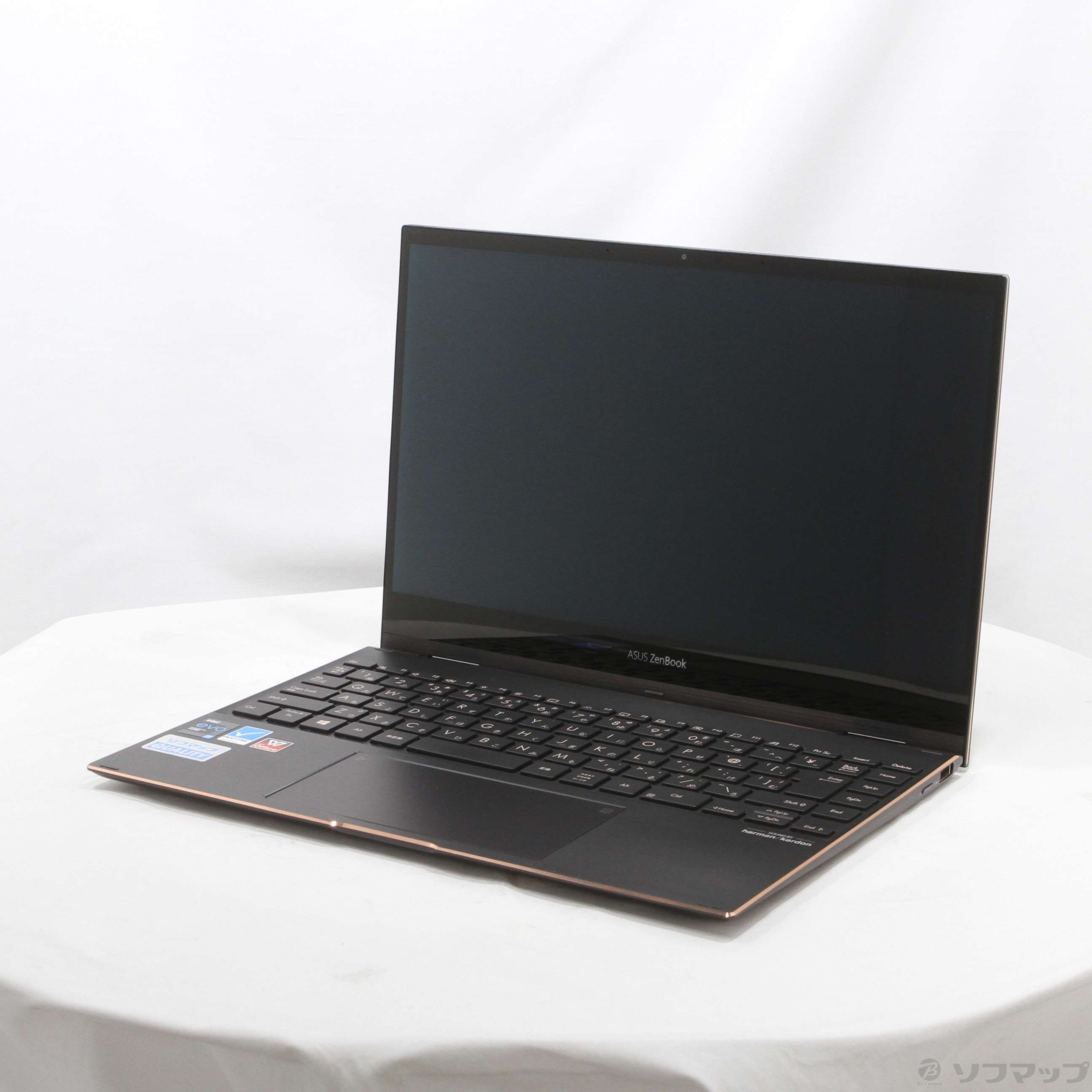 中古】ZenBook Flip S UX371EA UX371EA-HL003TS ジェードブラック