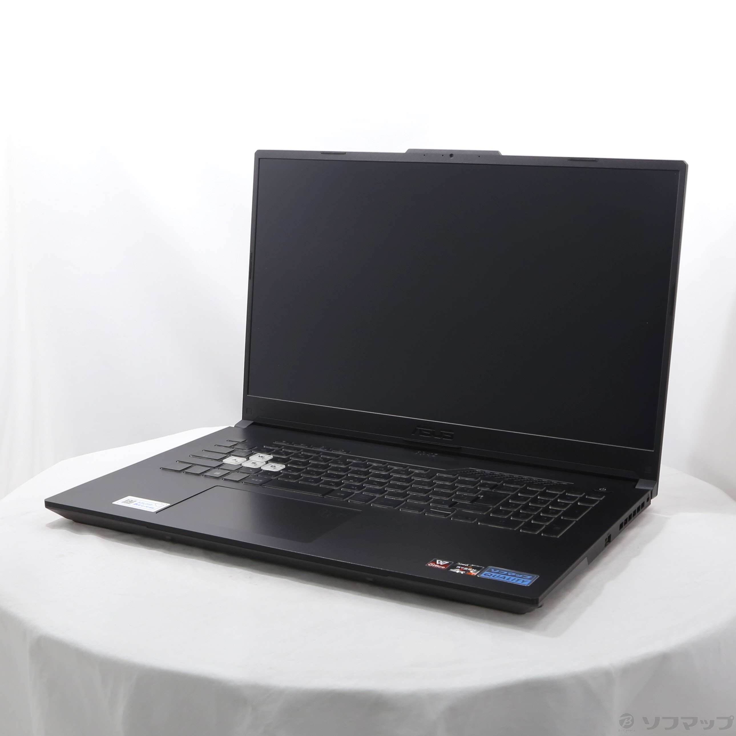 Windowsノート本体 ASUS TUF Gaming A17 FA707RM R76R3060BY 楽天市場】【リファビッシュ】ASUS TUF Gaming A17 FA707RM-R76R3060BY