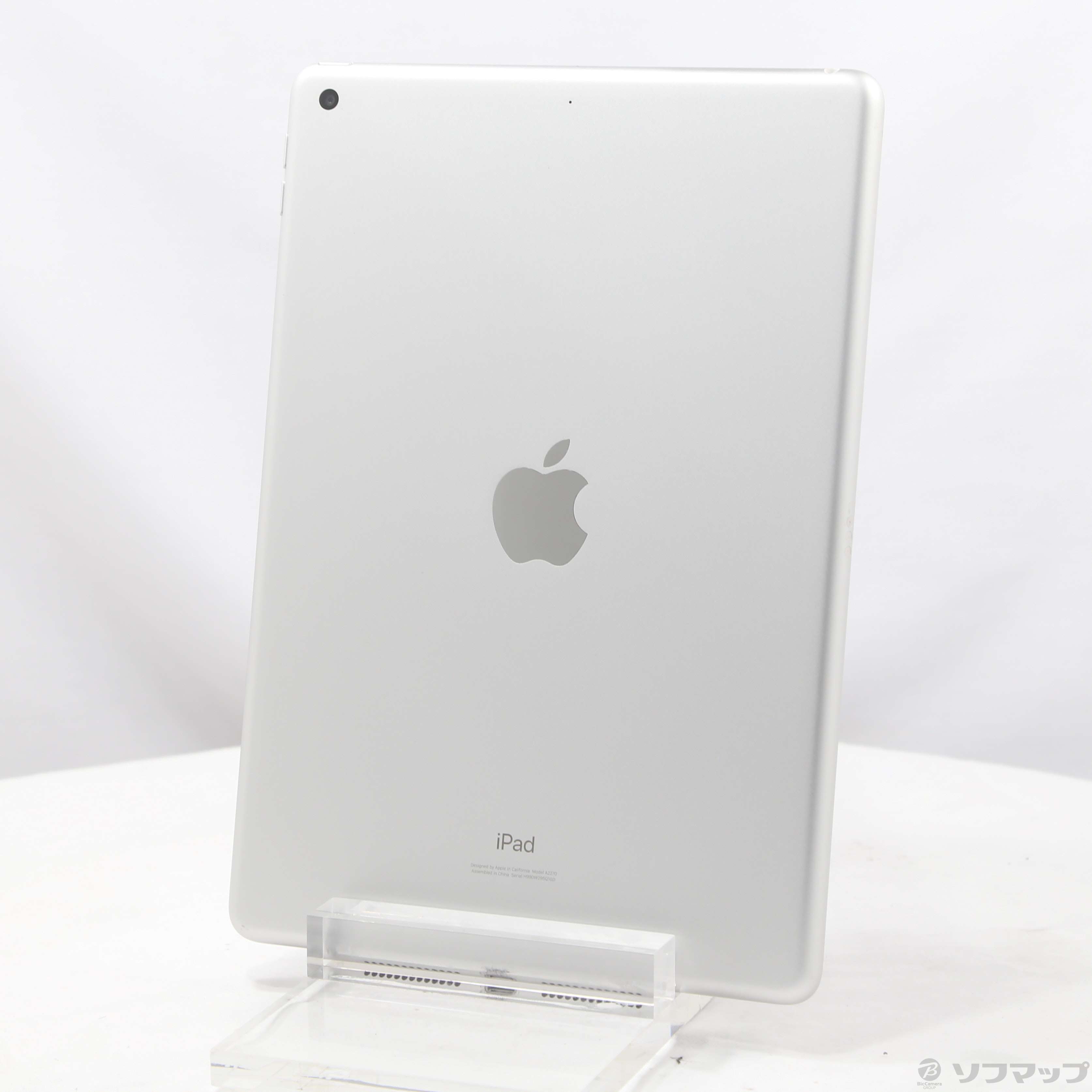 中古】iPad 第8世代 32GB シルバー MYLA2J／A Wi-Fi ［10.2インチ液晶