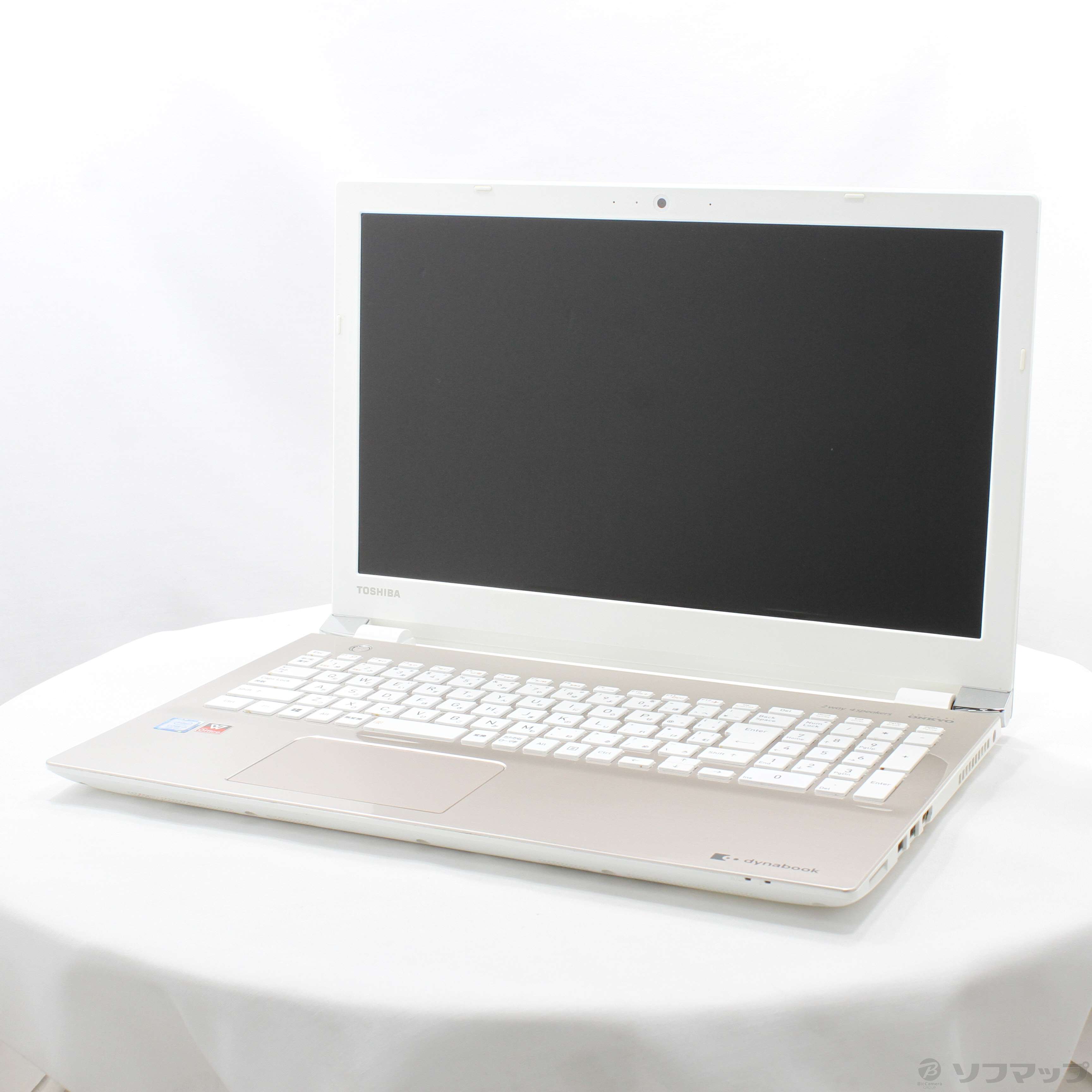 中古】dynabook T6 P1T6KBEG サテンゴールド 〔Windows 10〕 ［Core-i7