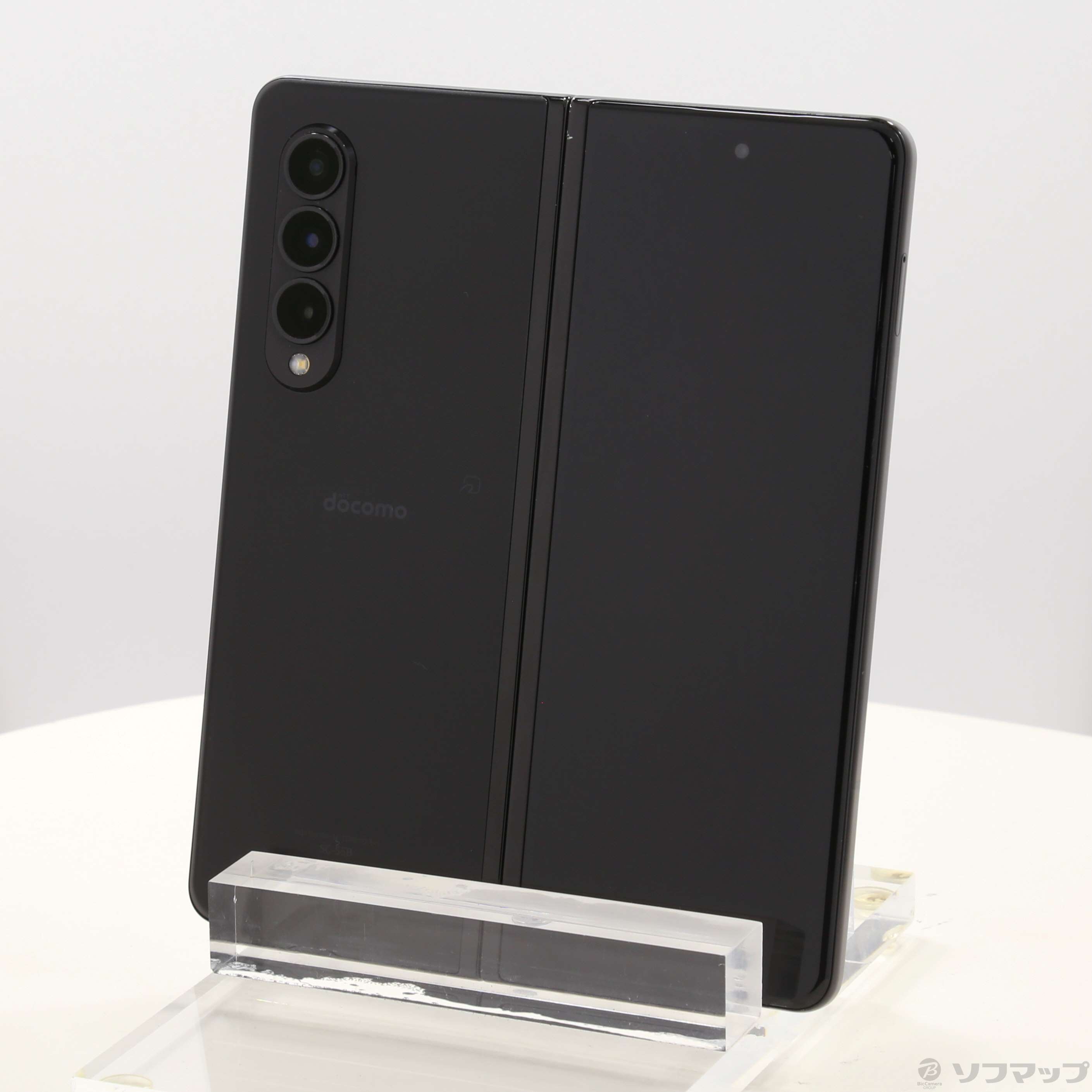 中古】Galaxy Z Fold3 5G 256GB ファントムブラック SC-55B docomo SIM