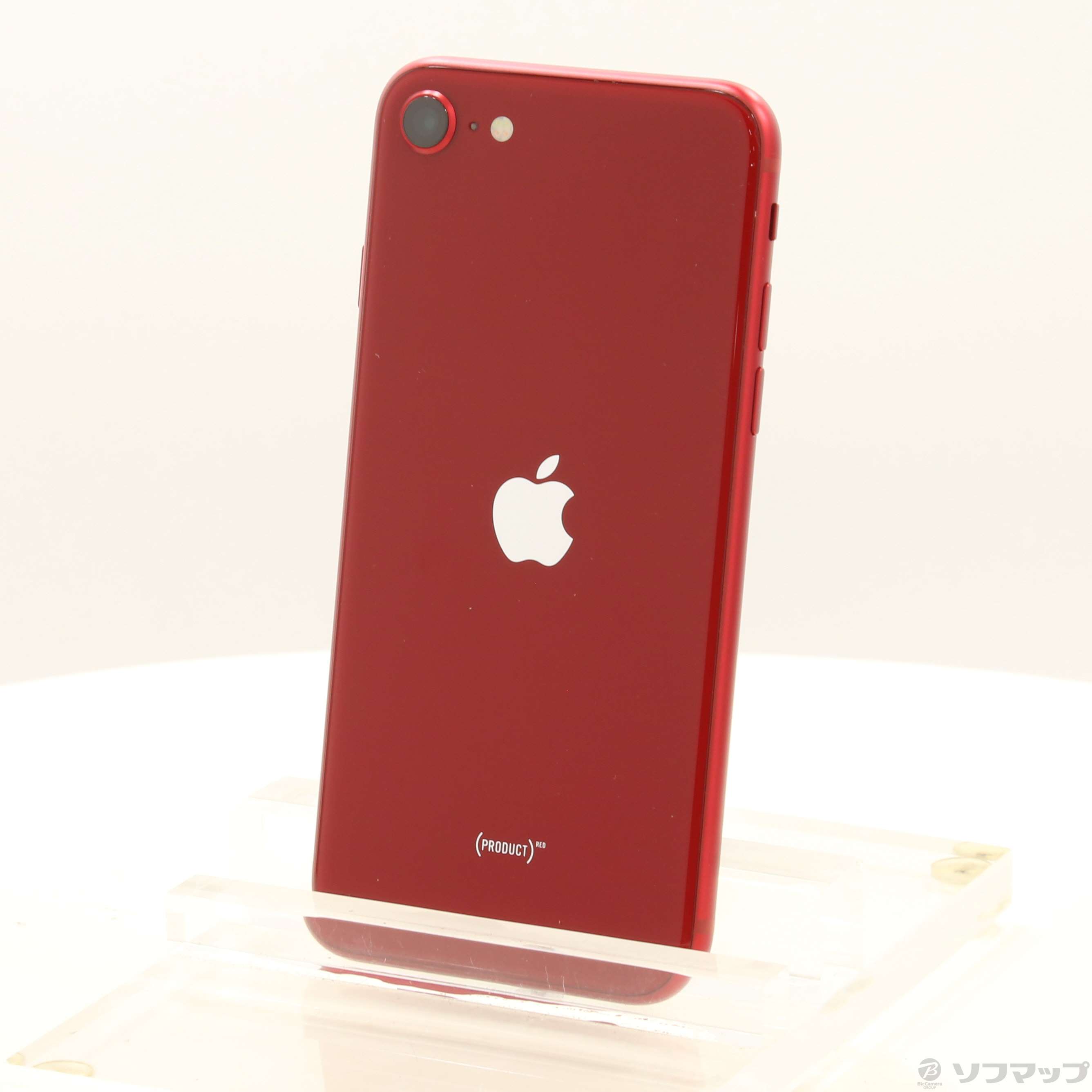 iPhone SE 第3世代 128GB レッド 美品 中古】iPhone SE 第3世代 128GB プロダクトレッド MMYH3J／A SIMフリー