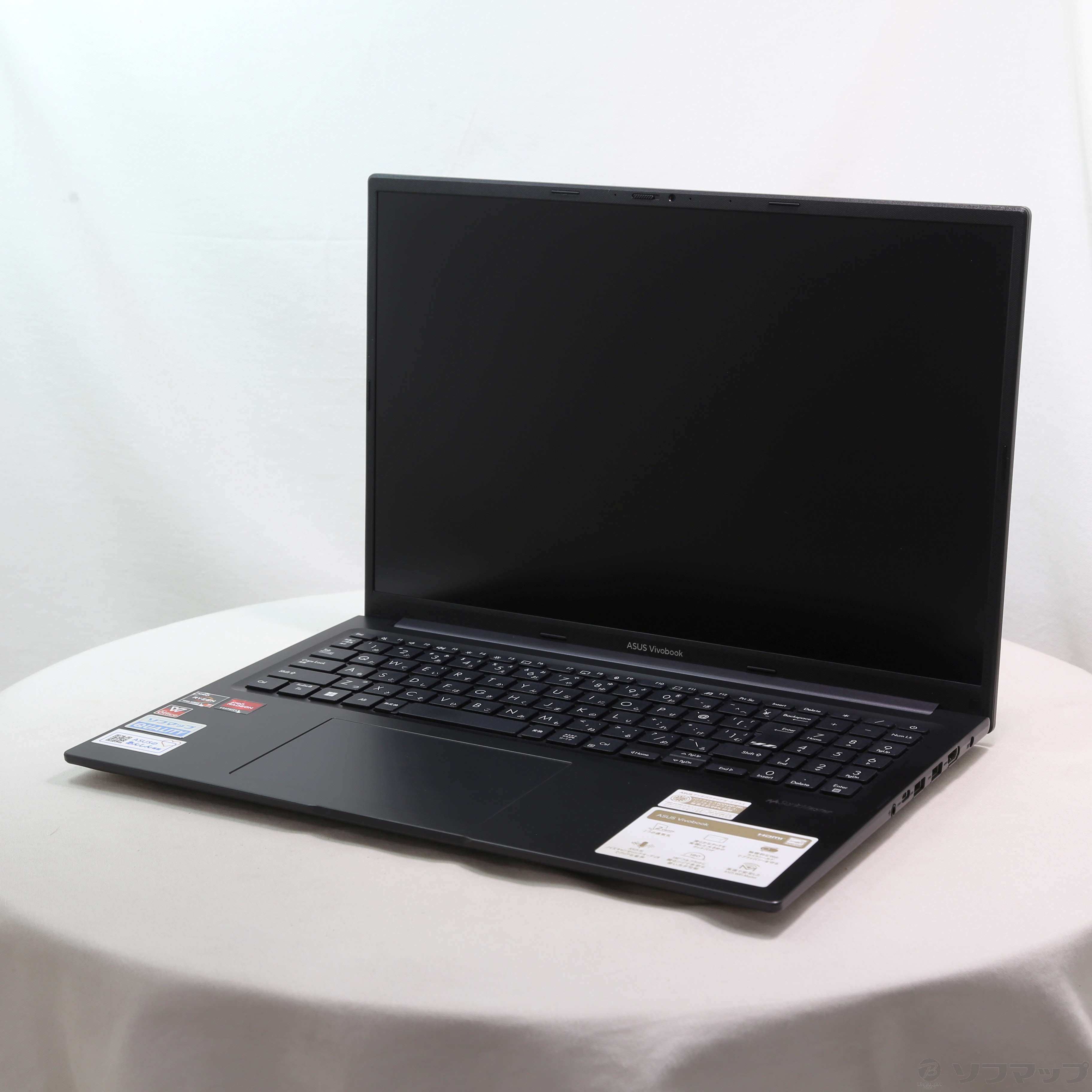 中古】Vivobook 16 M1605YA-MB404WS インディーブラック ［AMD-Ryzen-7