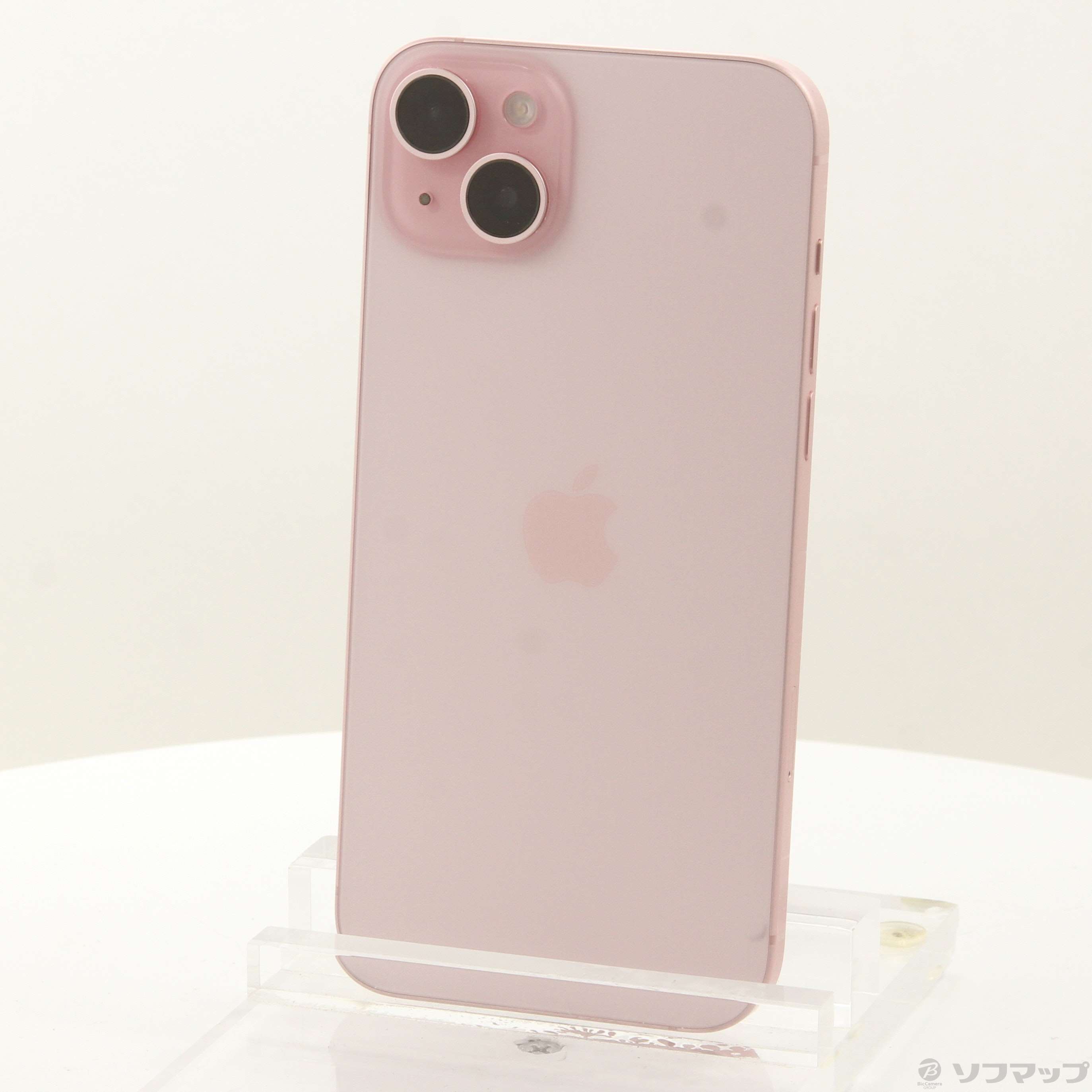 【美品】iPhone15 Plus 128GB SIMフリー BT91%ピンク 中古】iPhone15 Plus 128GB ピンク MU093J／A SIMフリー