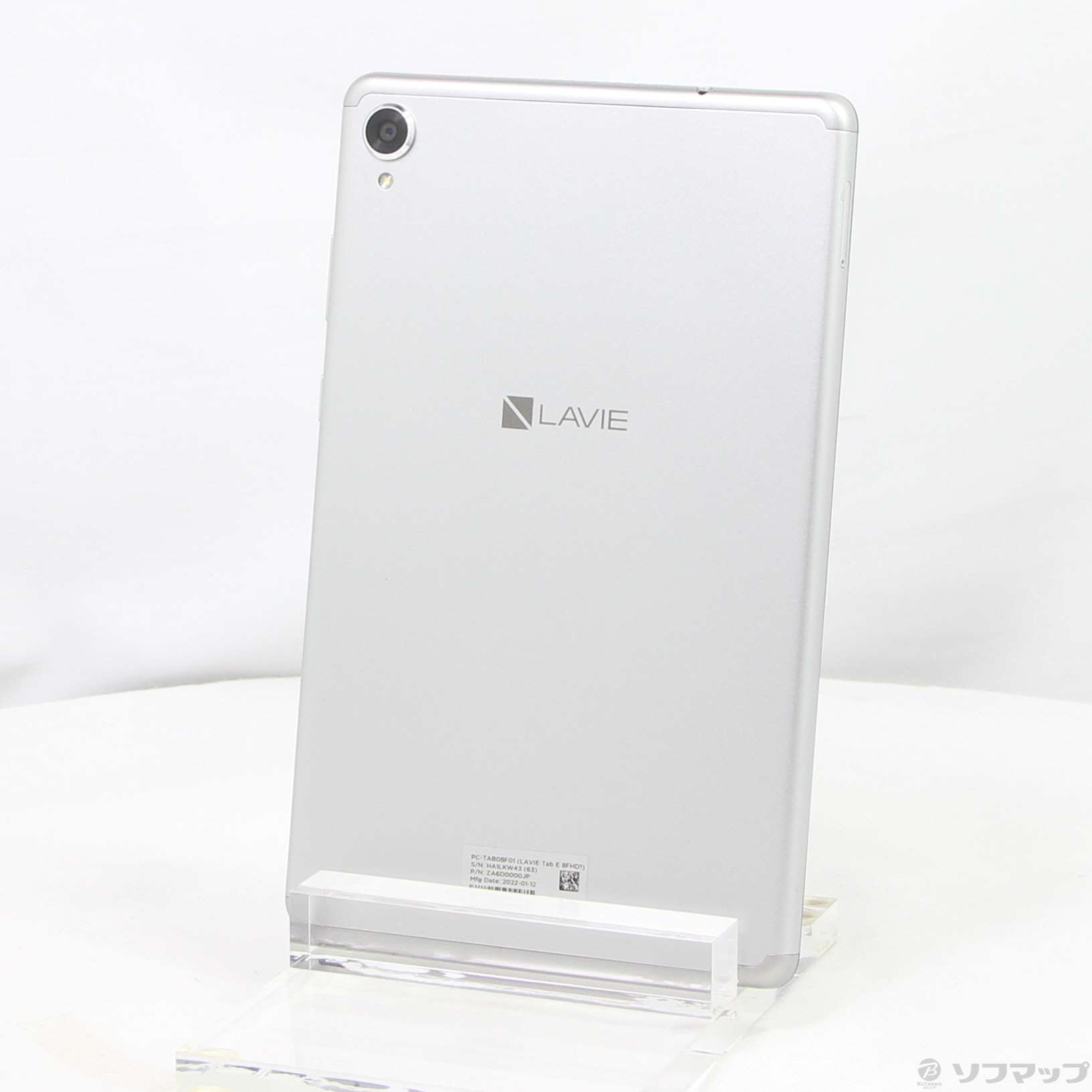 中古】LAVIE Tab E TAB08／F01 32GB シルバー PC-TAB08F01 Wi-Fi ［8