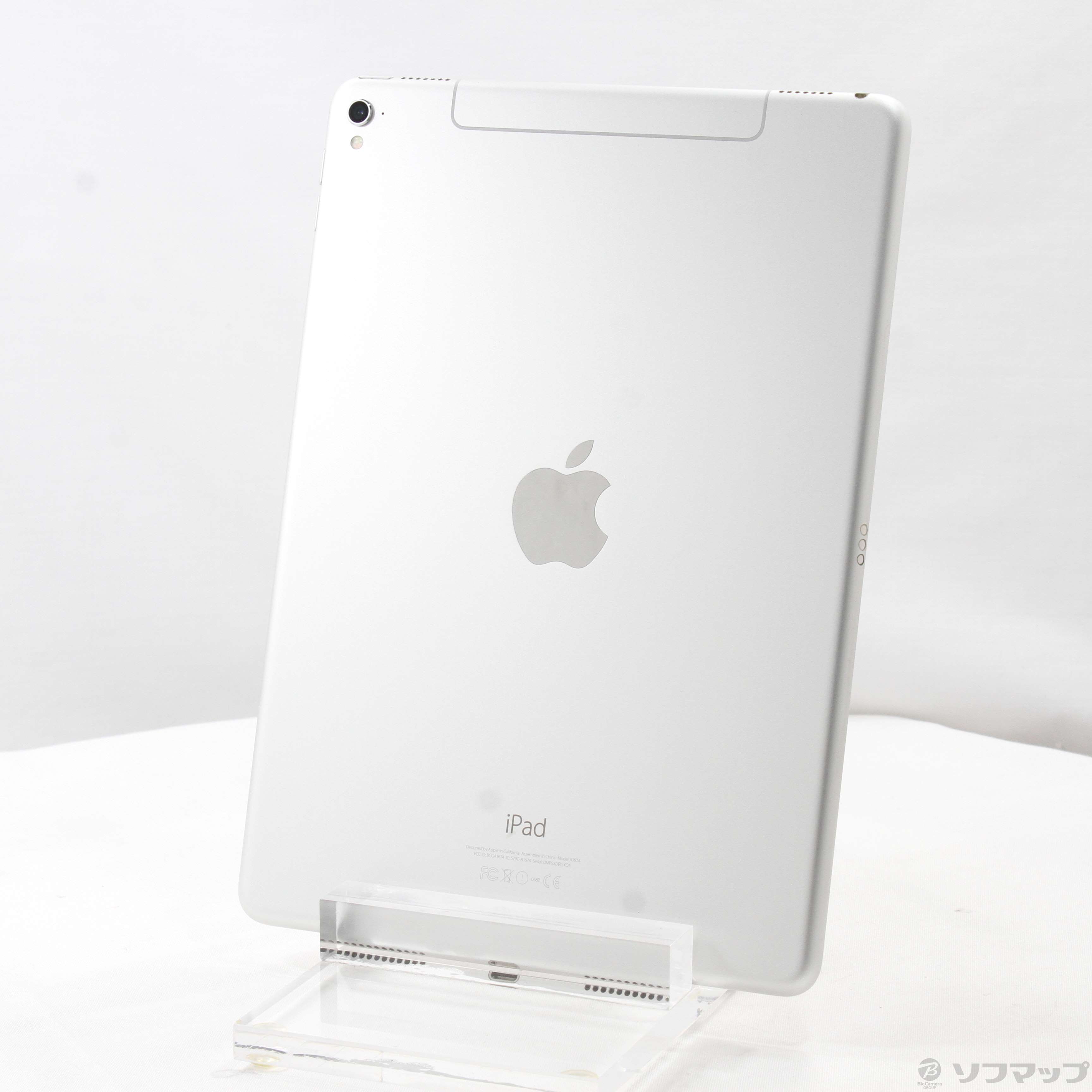 Apple iPad Pro 9.7インチ MLQ42J/A 128GBセルラー 中古】iPad Pro 9.7インチ 128GB シルバー MLQ42J／A auロック解除SIM