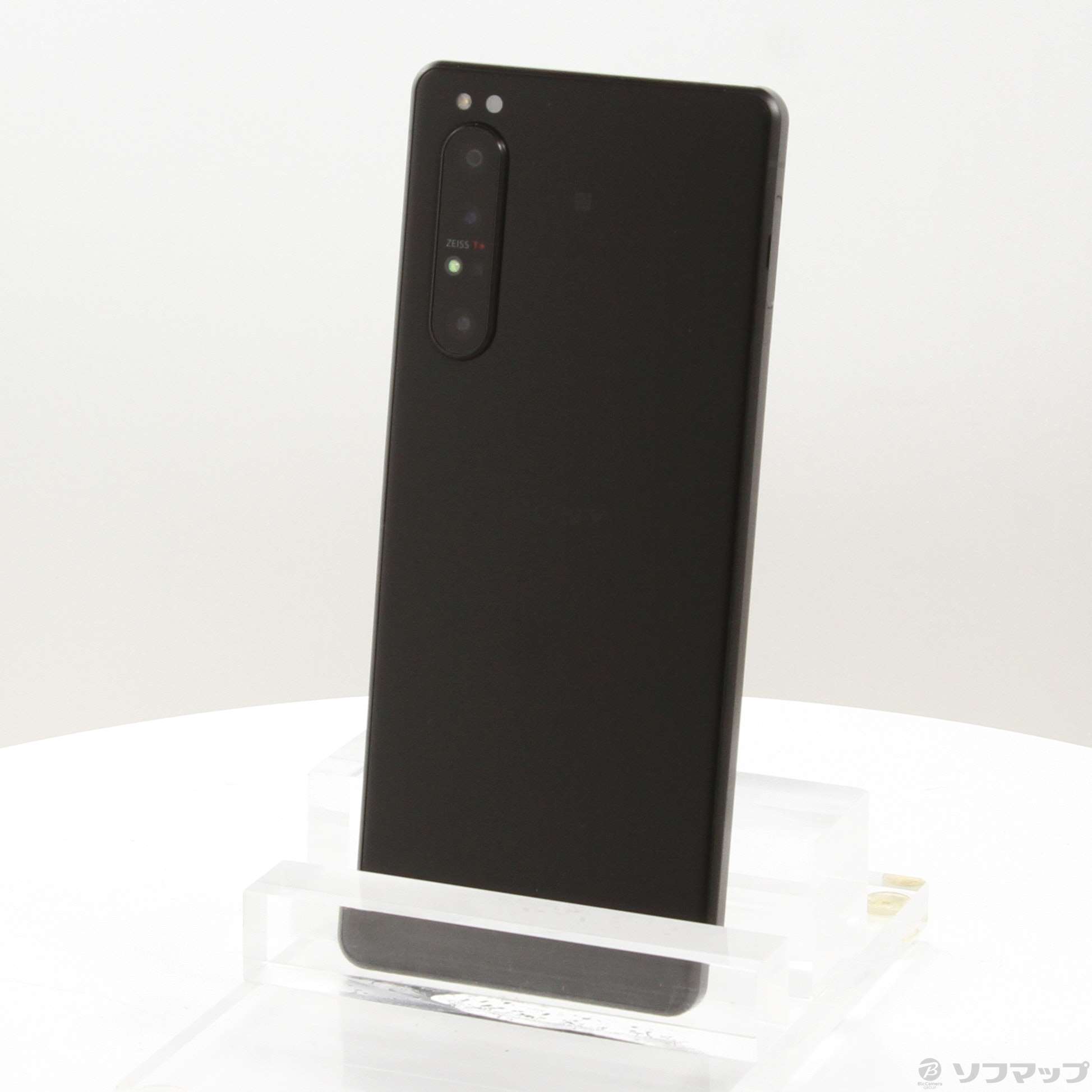 中古】Xperia 1 II 256GB フロストブラック XQ-AT42 SIMフリー ［6.5