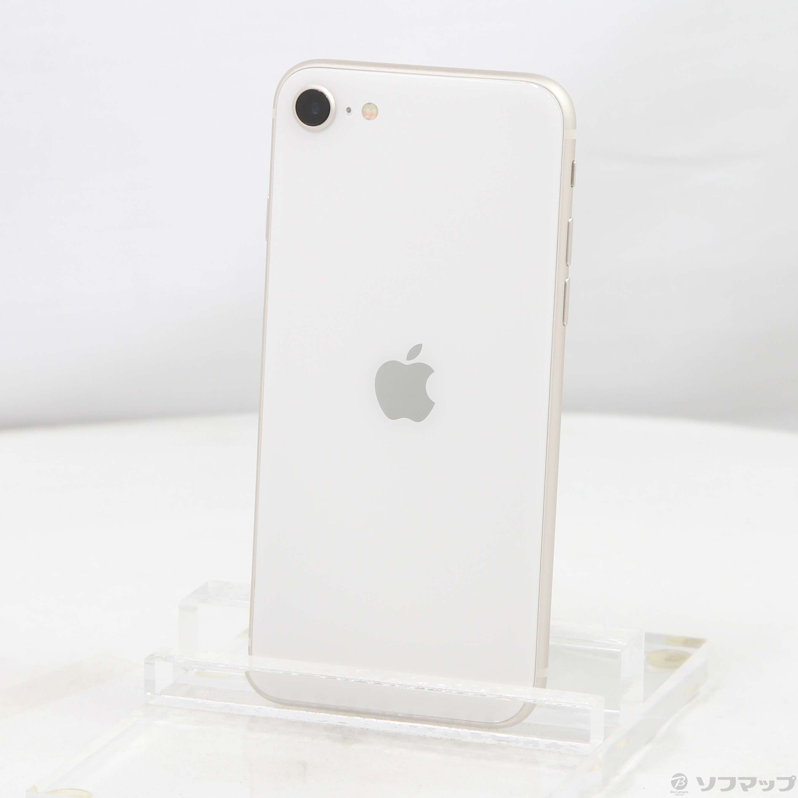 中古】iPhone SE 第3世代 64GB スターライト MMYD3J／A SIMフリー