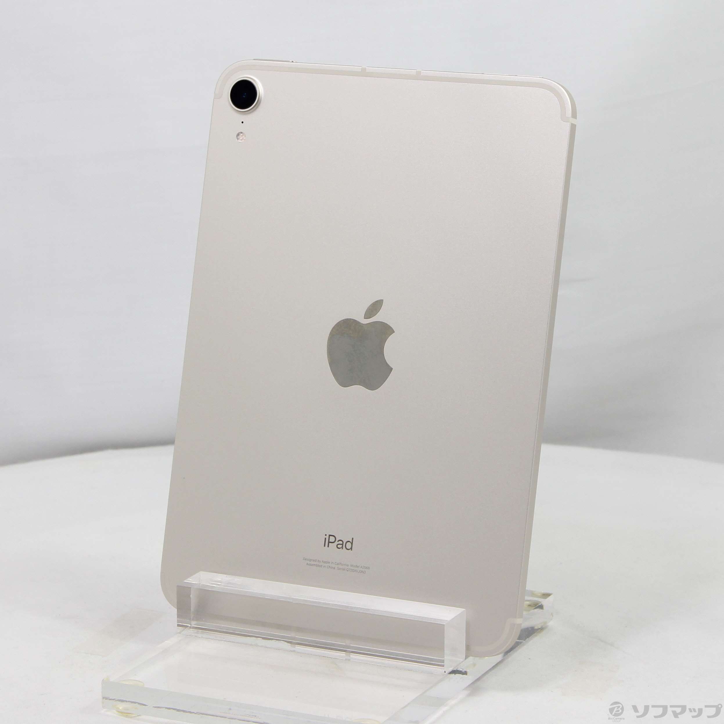 Apple iPad mini 本体 スターライトシルバー 64GB 第6世代 中古】iPad mini 第6世代 64GB スターライト MK8C3J／A SoftBankロック