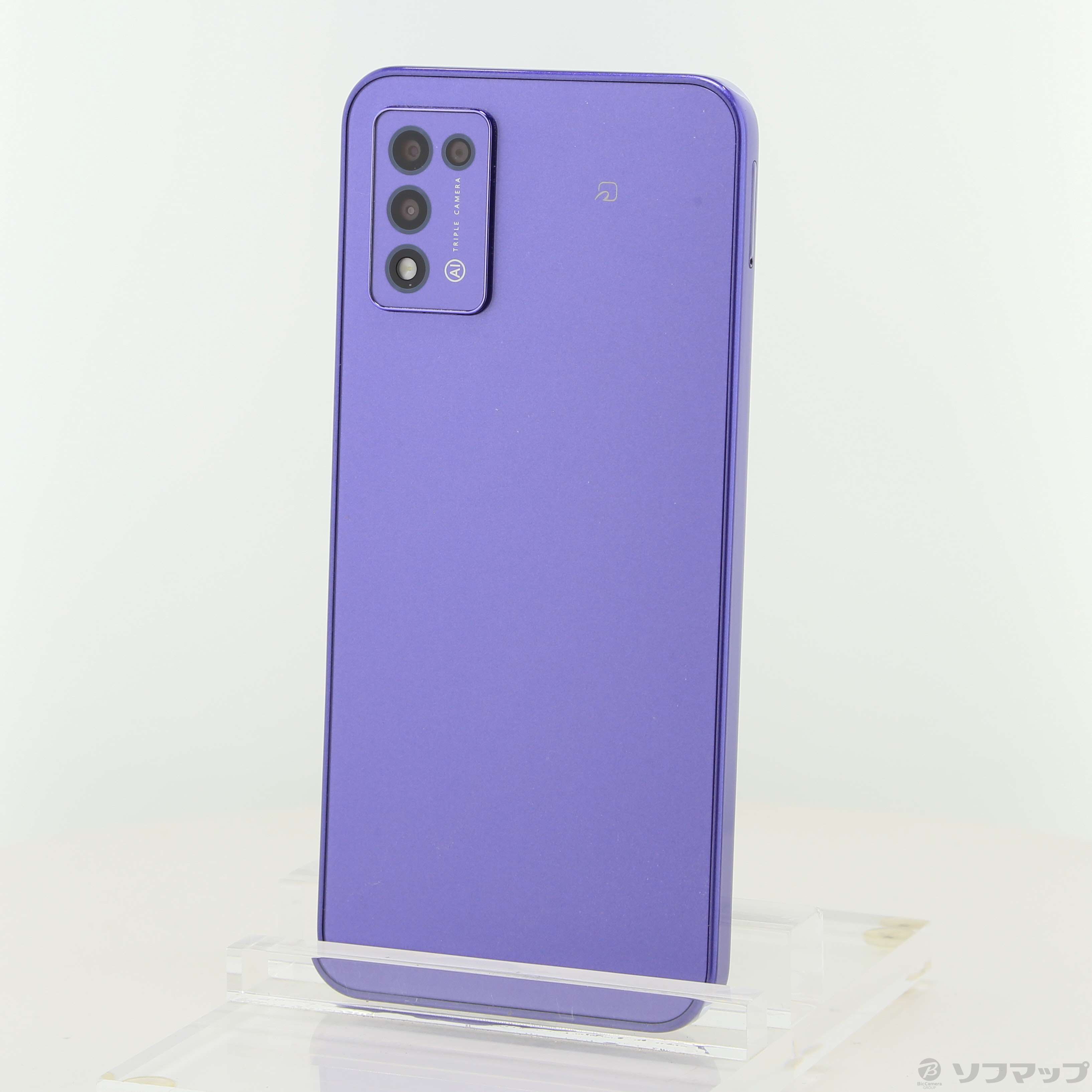 中古】Libero 5G III 64GB パープル ZESBY1 Y!mobile SIMフリー