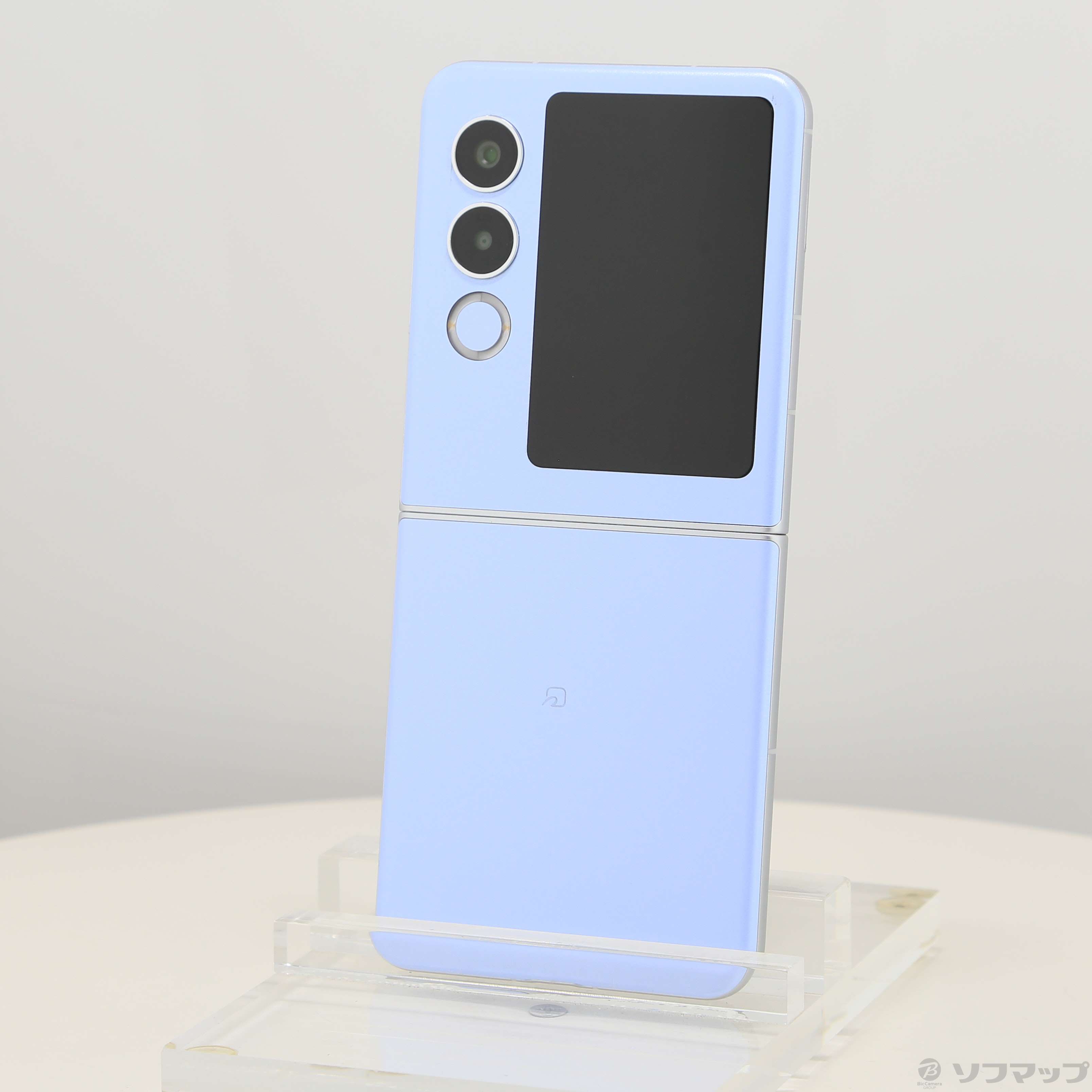 中古】nubia Flip 2 128GB ブルー A404ZT Y!mobile SIMフリー