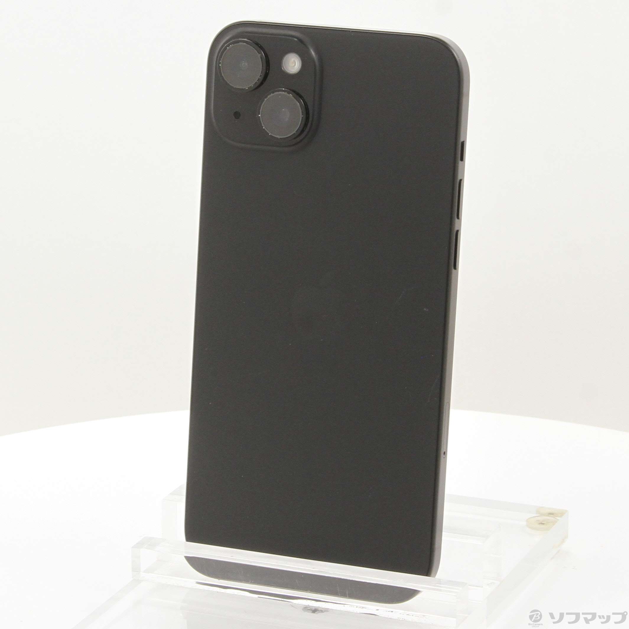 新春!!美品♡iPhone15 128GB ブラック 中古】iPhone15 Plus 128GB ブラック MU083J／A SIMフリー