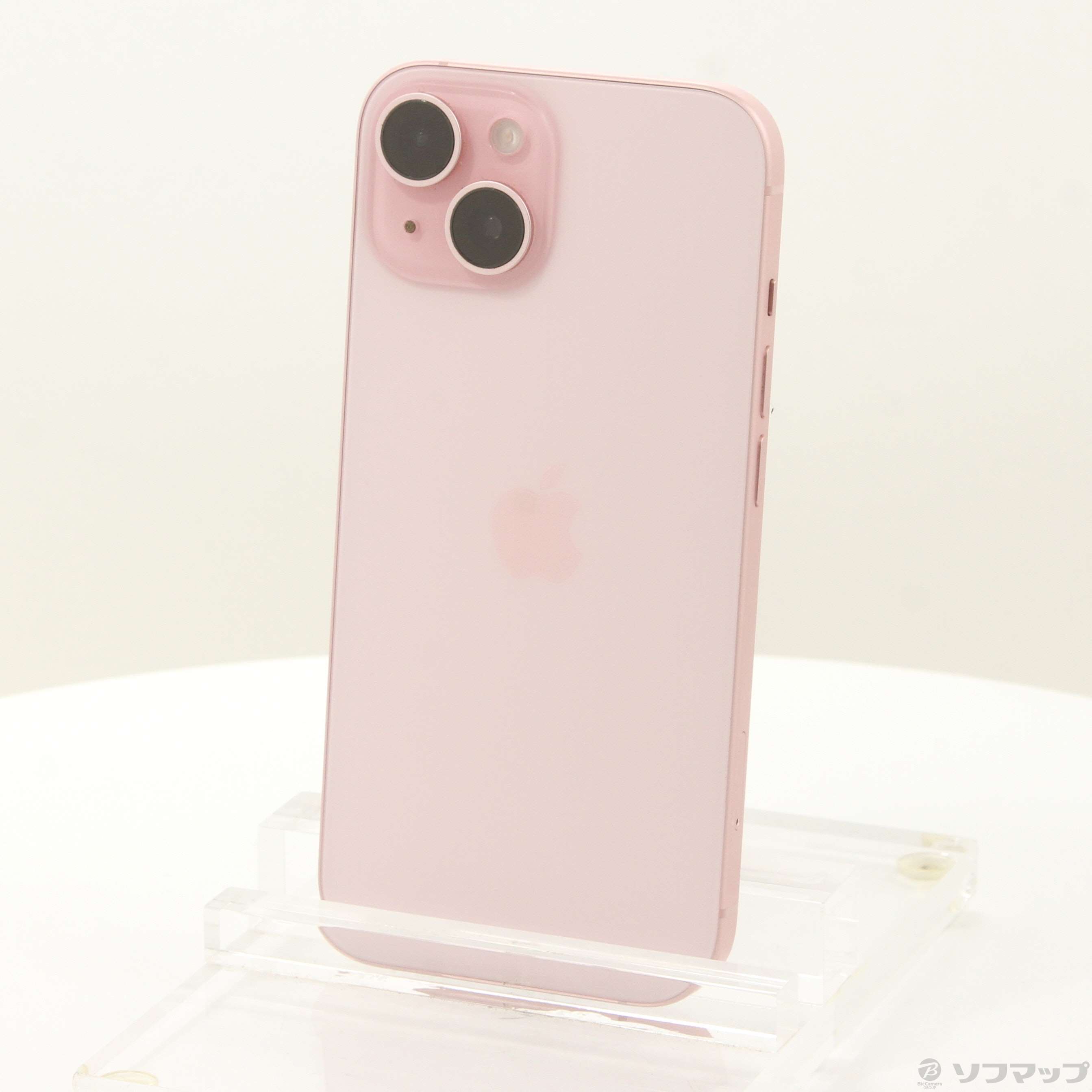 中古】iPhone15 128GB ピンク MTMJ3J／A SIMフリー [2133073036008